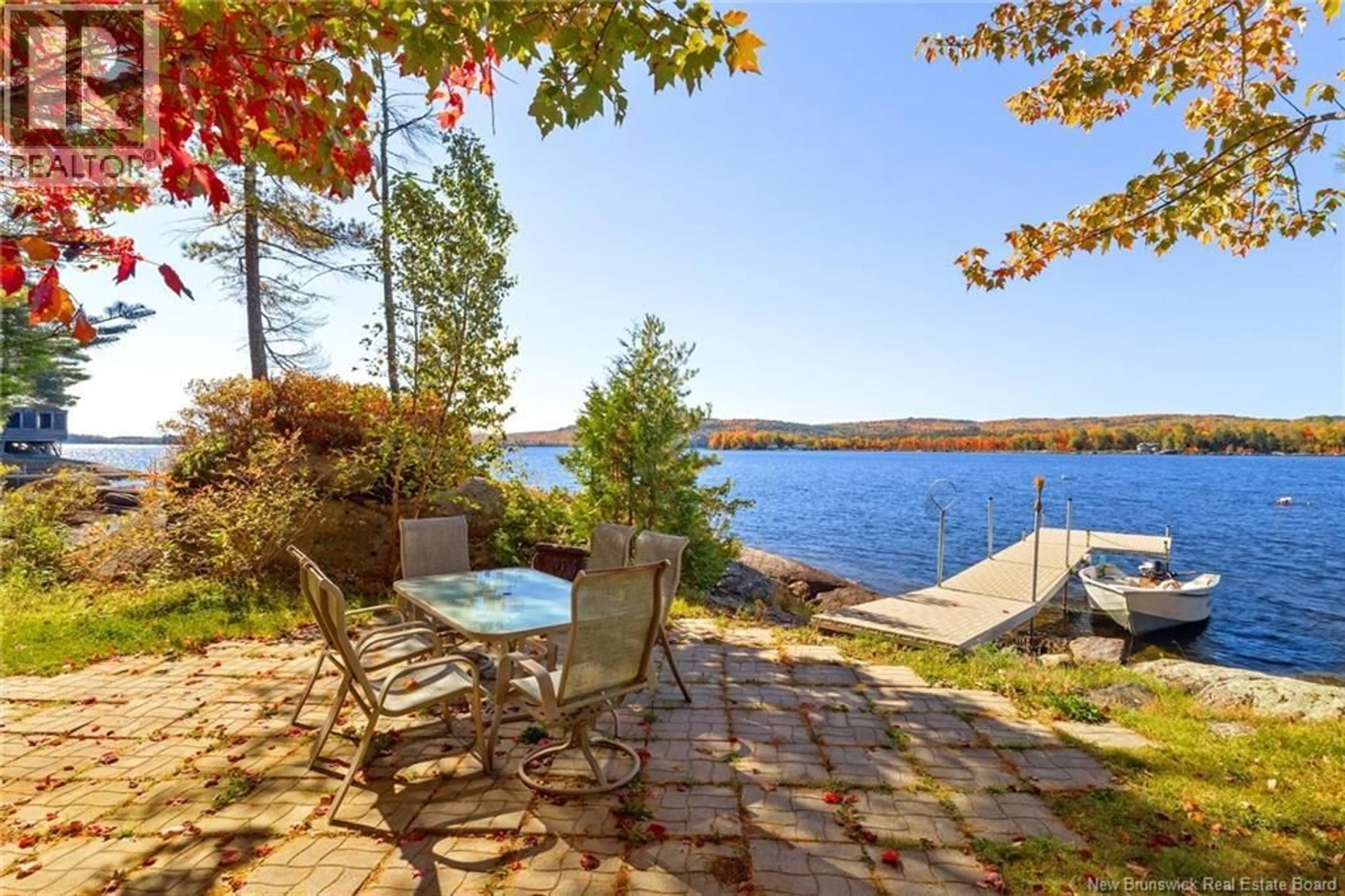 Patio, water/lake/river/ocean view for 19 DELONG LANE, Second Eel Lake New Brunswick E6H0B5