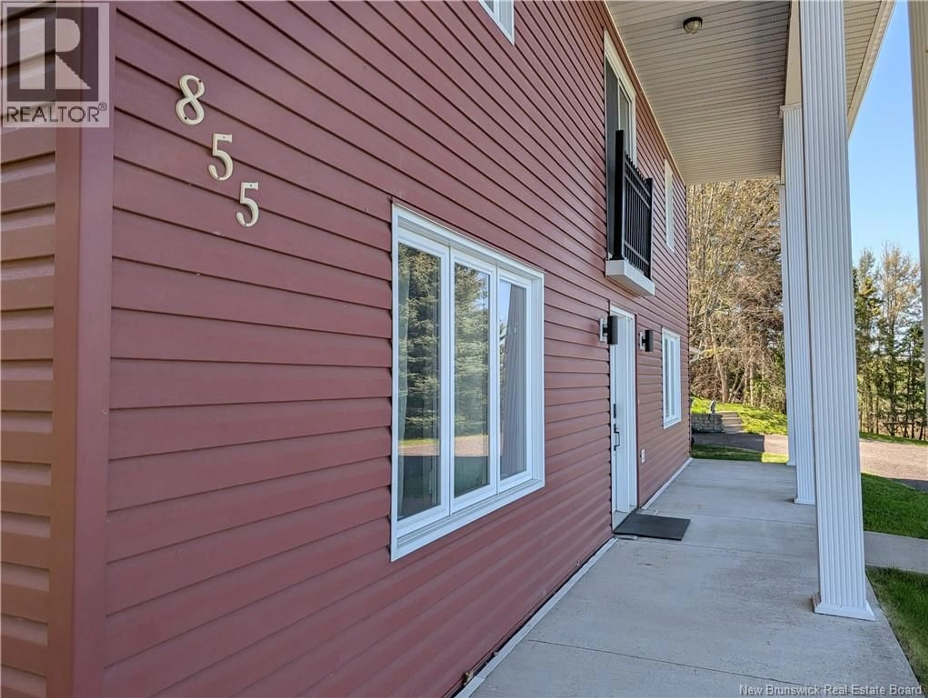 Home with vinyl exterior material, street for 855 WALKER STREET, Grand Falls New Brunswick E3Z1A4