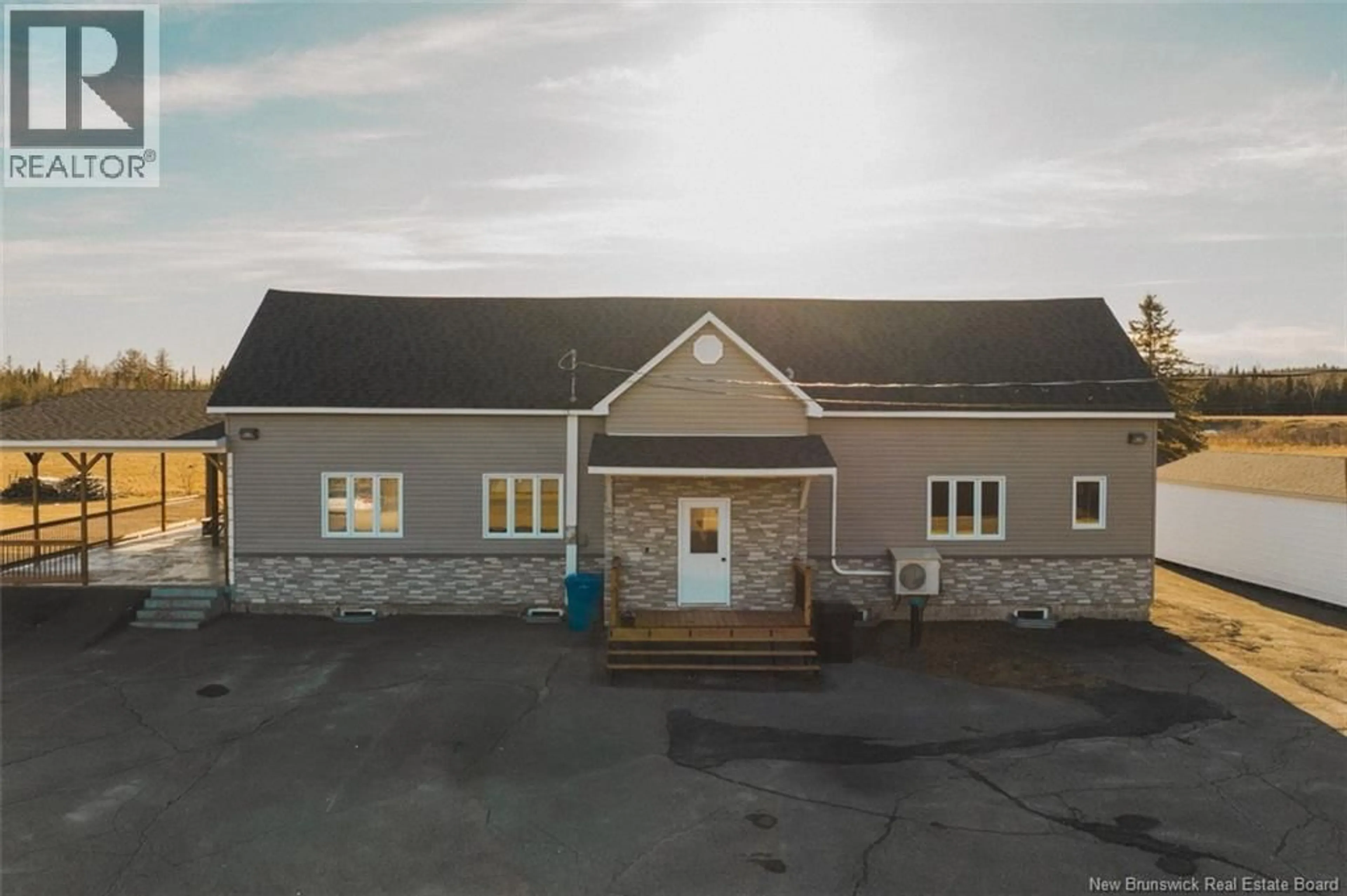 A pic from outside/outdoor area/front of a property/back of a property/a pic from drone, building for 386 DAVIS ROAD, Green River New Brunswick E7C2W9