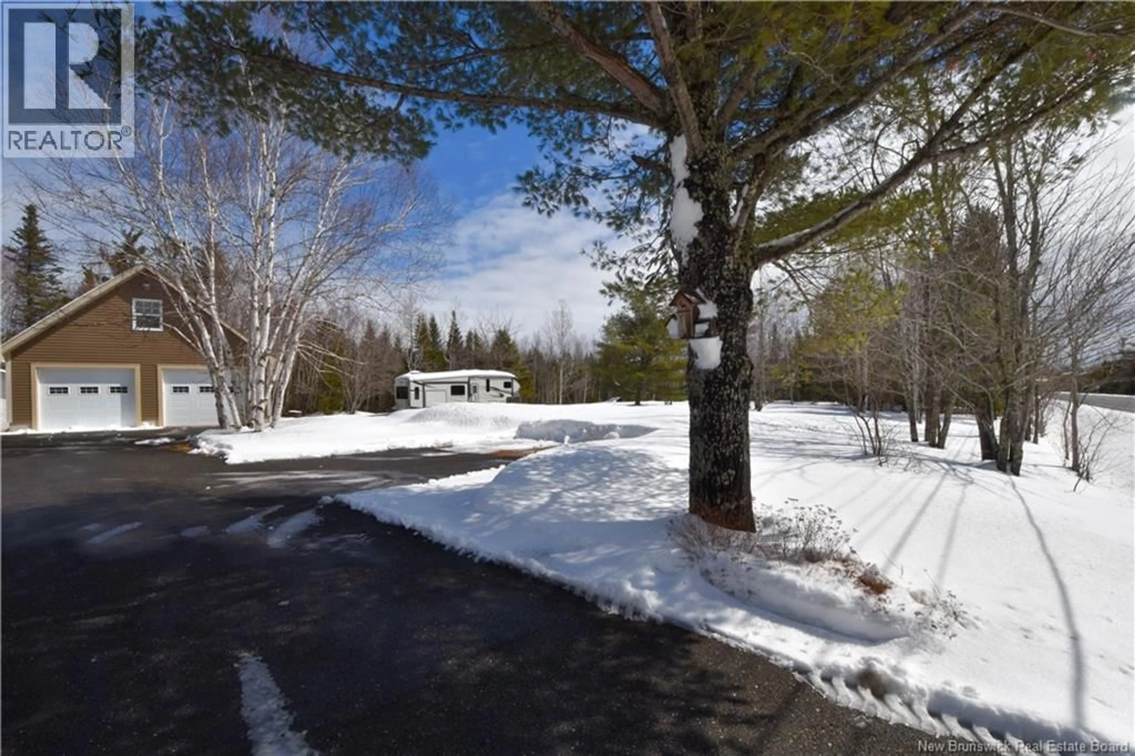 A pic from outside/outdoor area/front of a property/back of a property/a pic from drone, unknown for 322 ROUTE 350, Inkerman New Brunswick E8P1L1