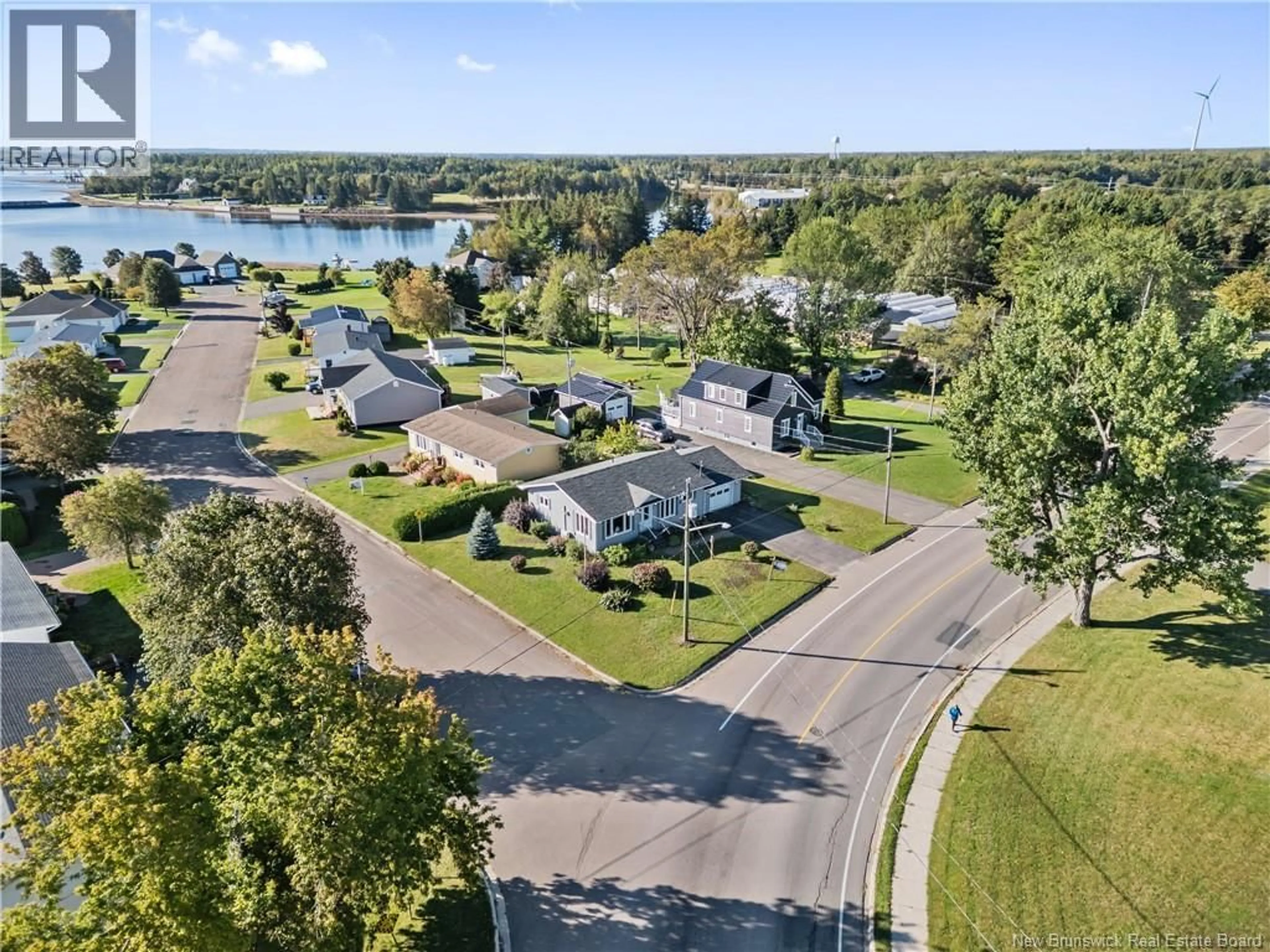 A pic from outside/outdoor area/front of a property/back of a property/a pic from drone, water/lake/river/ocean view for 9305 MAIN STREET, Richibucto New Brunswick E4W4B5