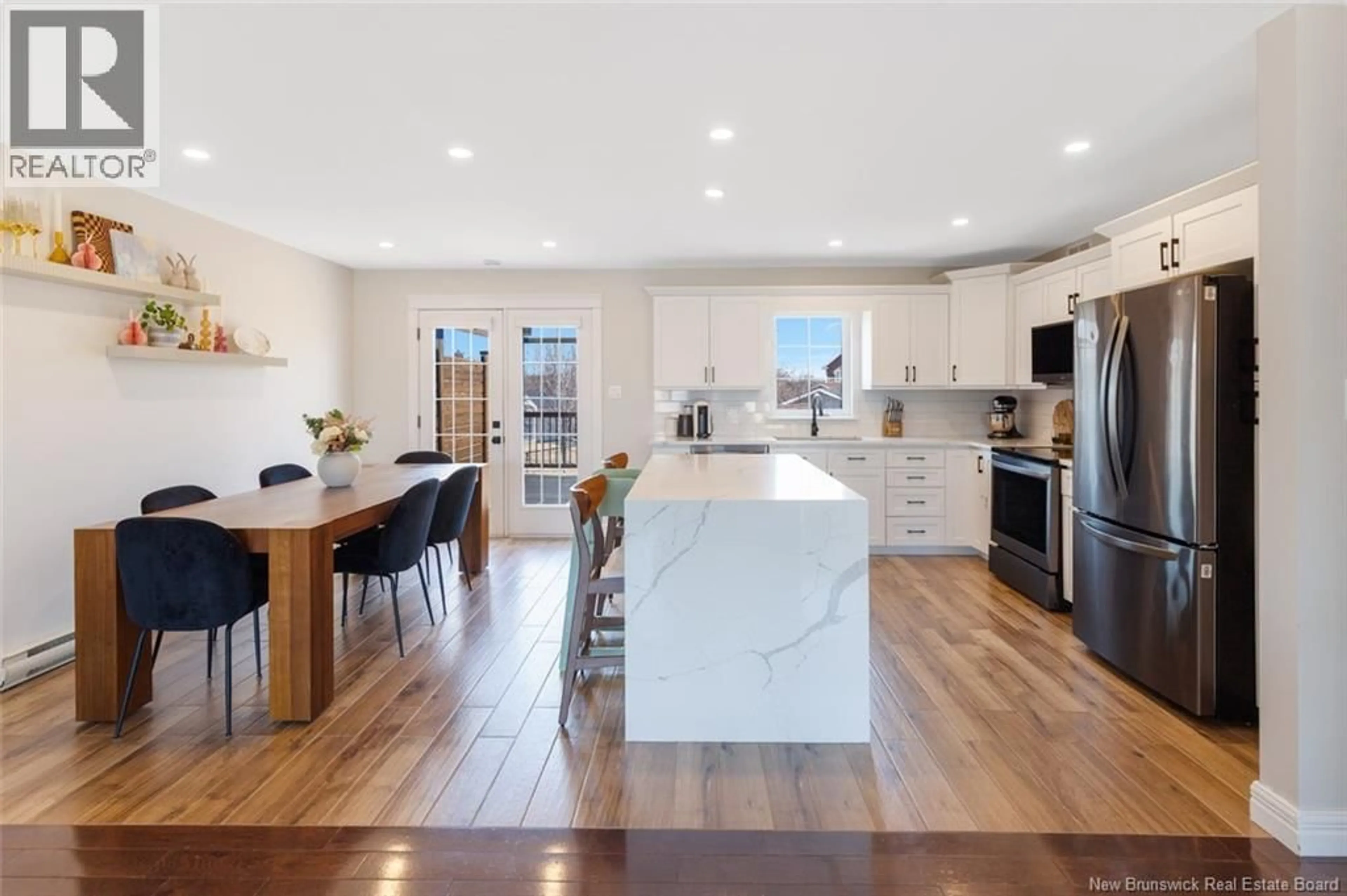 Open concept kitchen, unknown for 23 MELBA STREET, Moncton New Brunswick E1A0V7