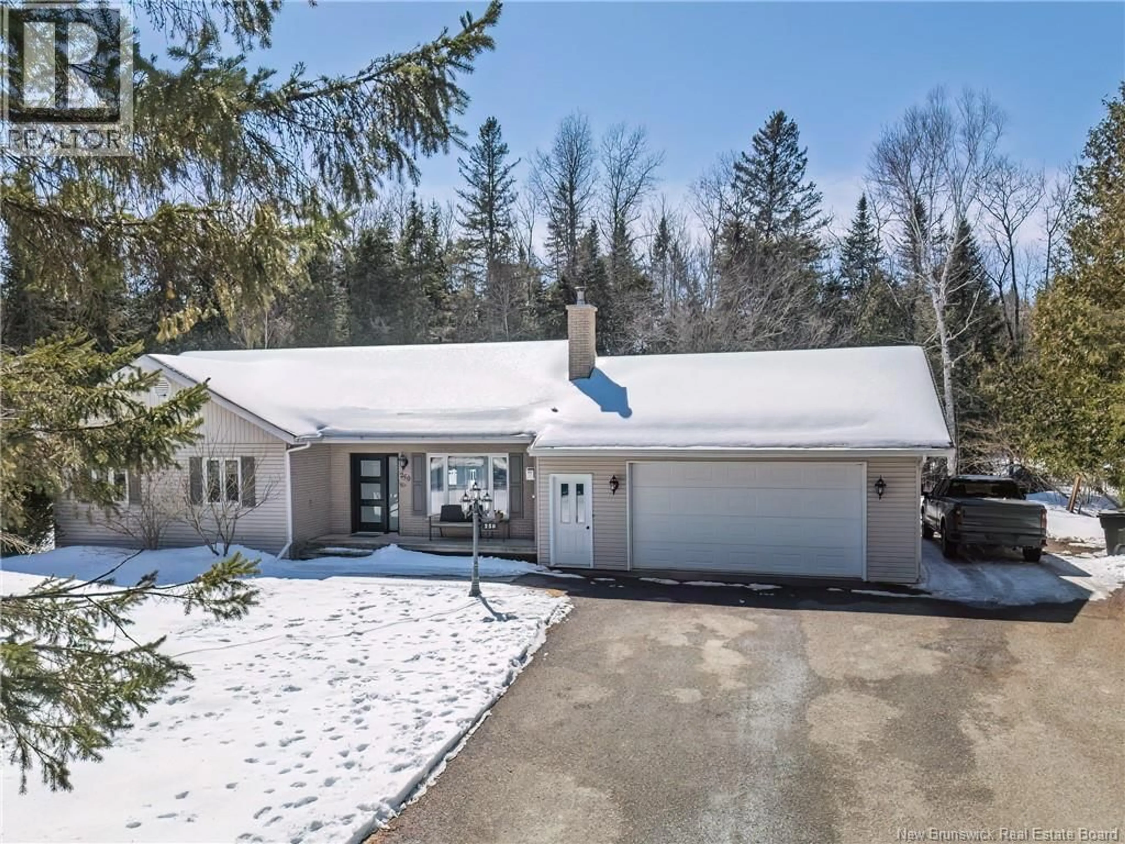 A pic from outside/outdoor area/front of a property/back of a property/a pic from drone, street for 250 MELANIE STREET, Grand Falls New Brunswick E3Y3T5