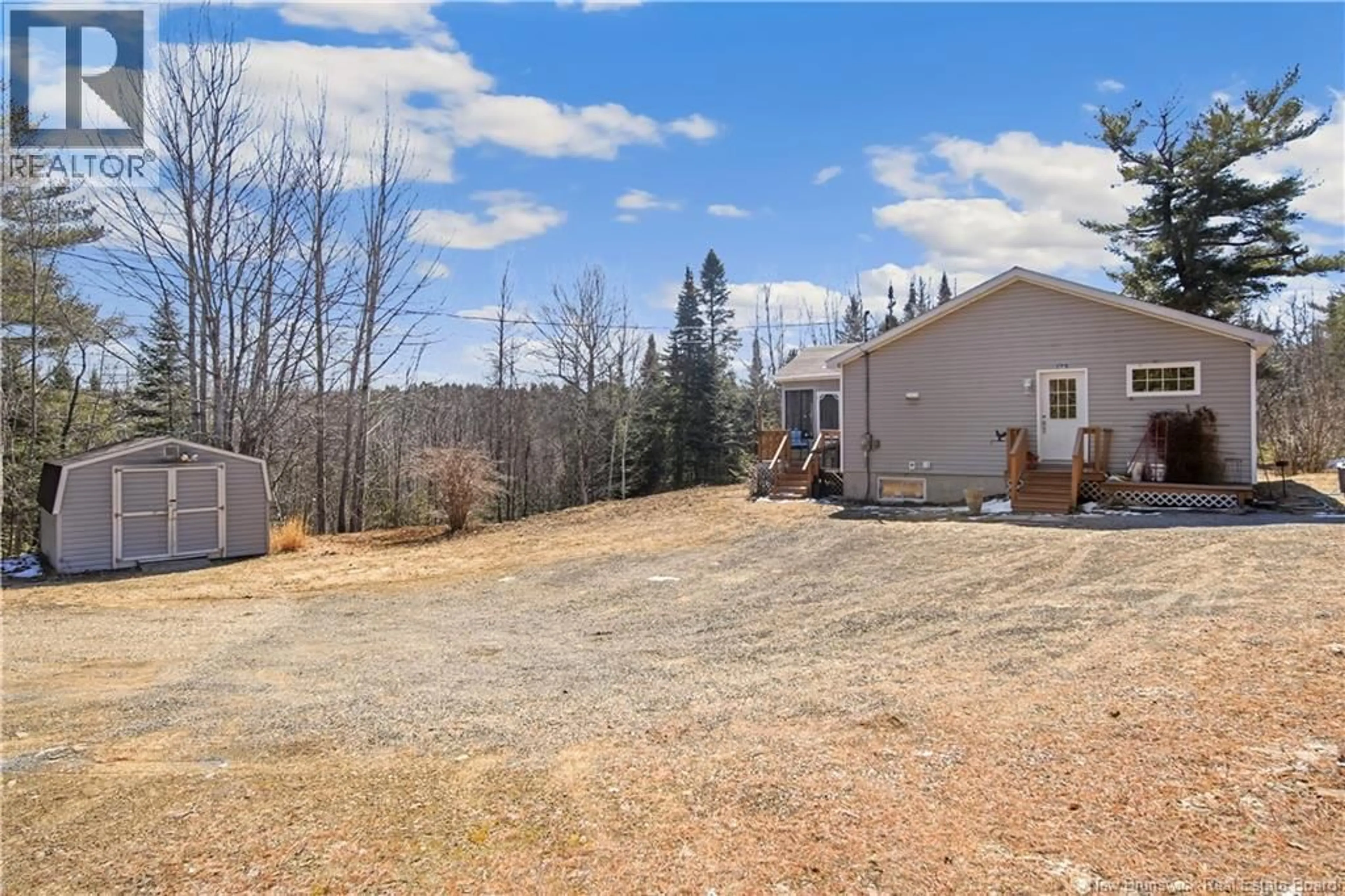 A pic from outside/outdoor area/front of a property/back of a property/a pic from drone, mountain view for 66 GEORGE WILSON ROAD, Parkindale New Brunswick E4J1C3