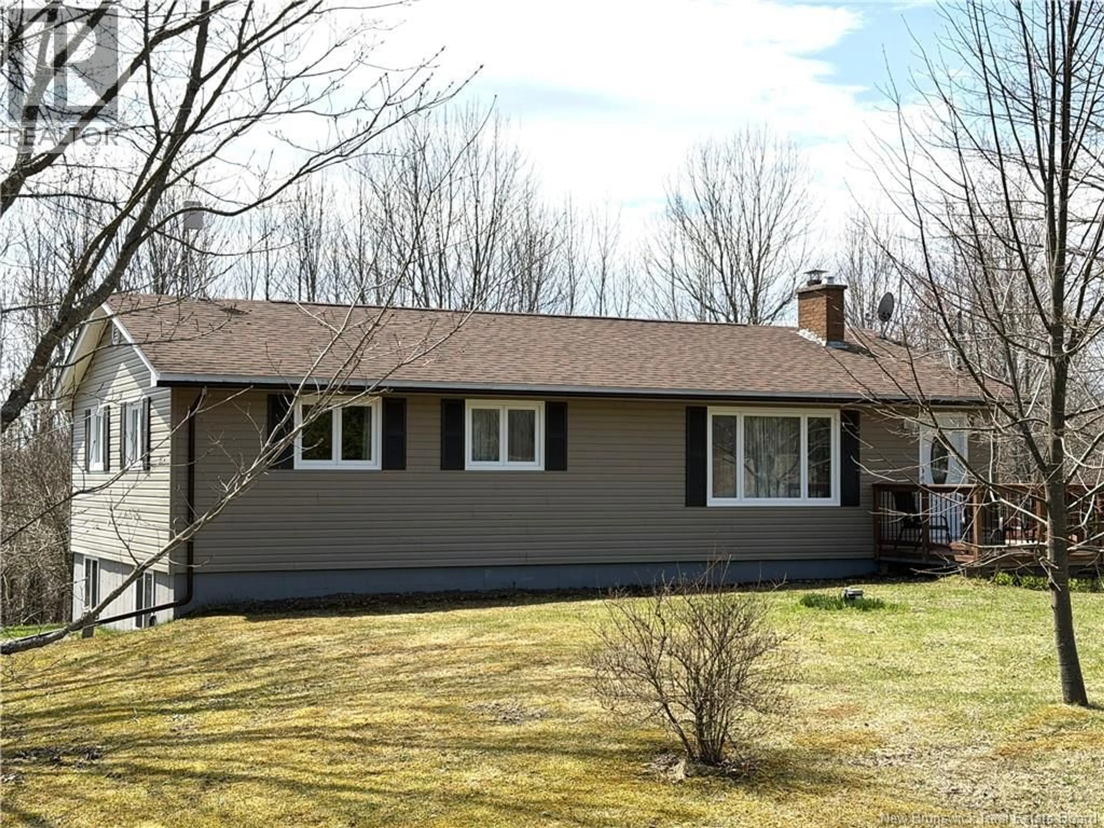 Home with vinyl exterior material, street for 1245 KINGSLEY ROAD, Birdton New Brunswick E3G6E1