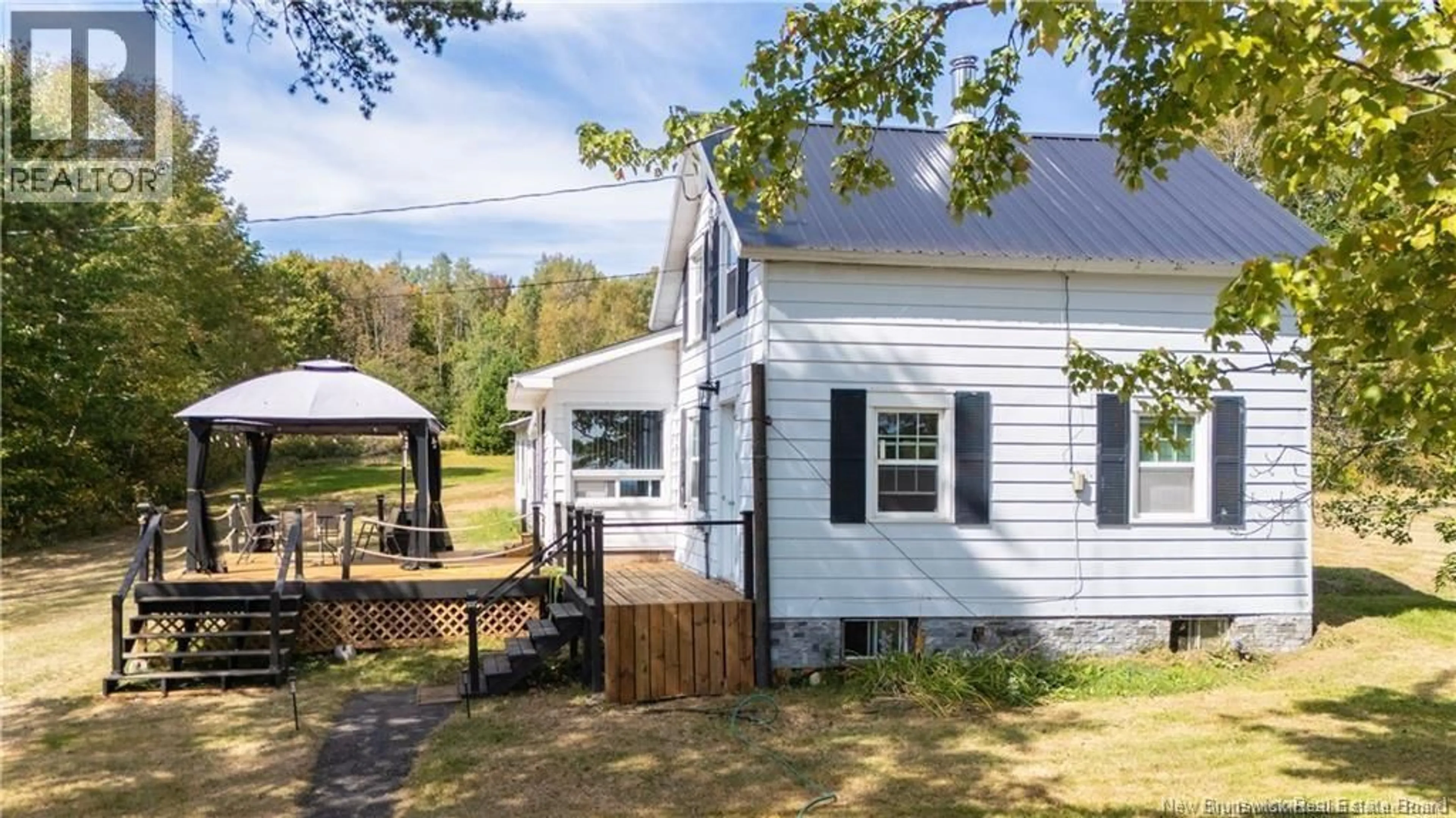 A pic from outside/outdoor area/front of a property/back of a property/a pic from drone, unknown for 3222 ROUTE 104, Upper Hainesville New Brunswick E6E1J1