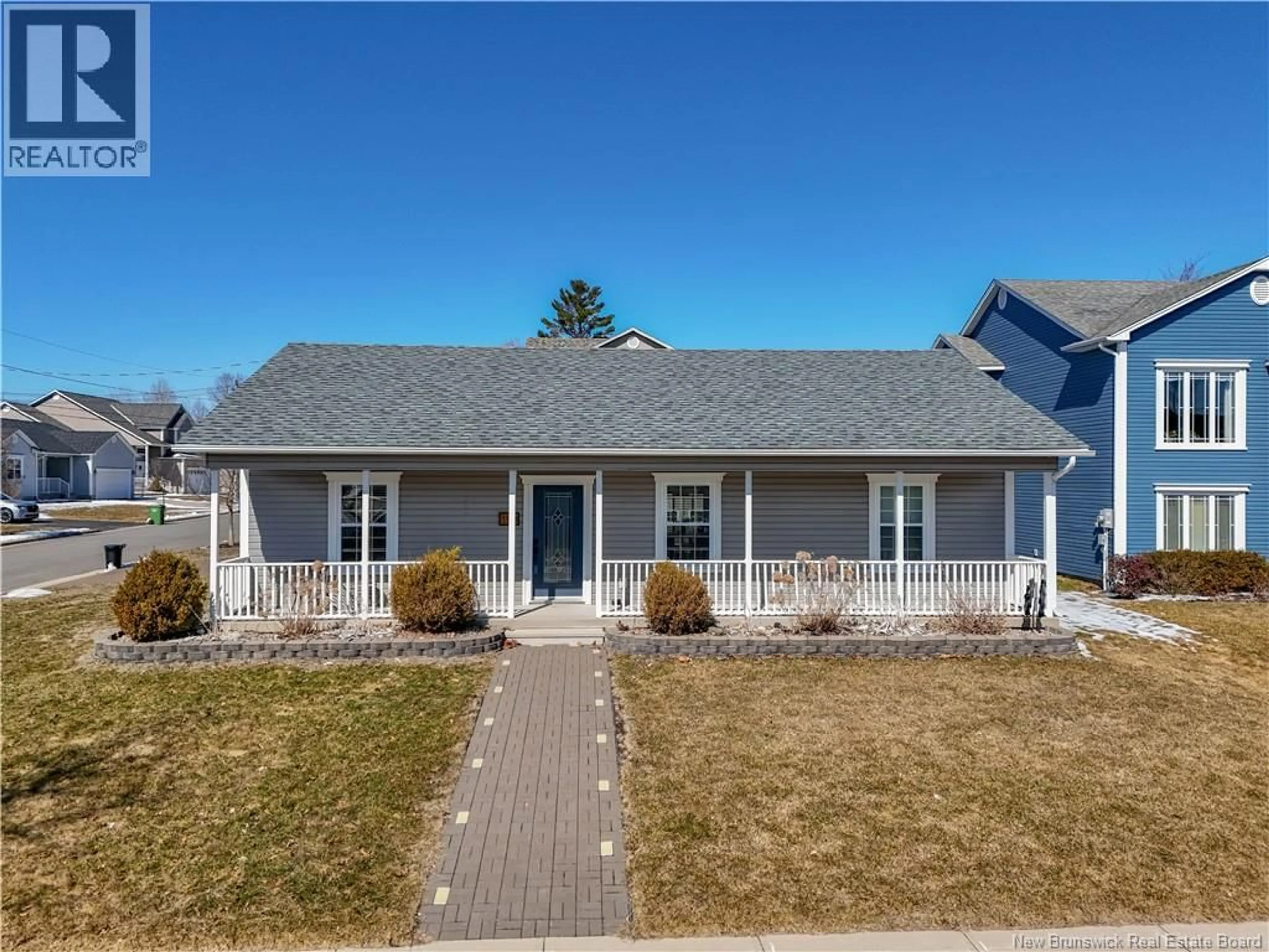 Home with vinyl exterior material, street for 153 ALEX STREET, Fredericton New Brunswick E3G0W4