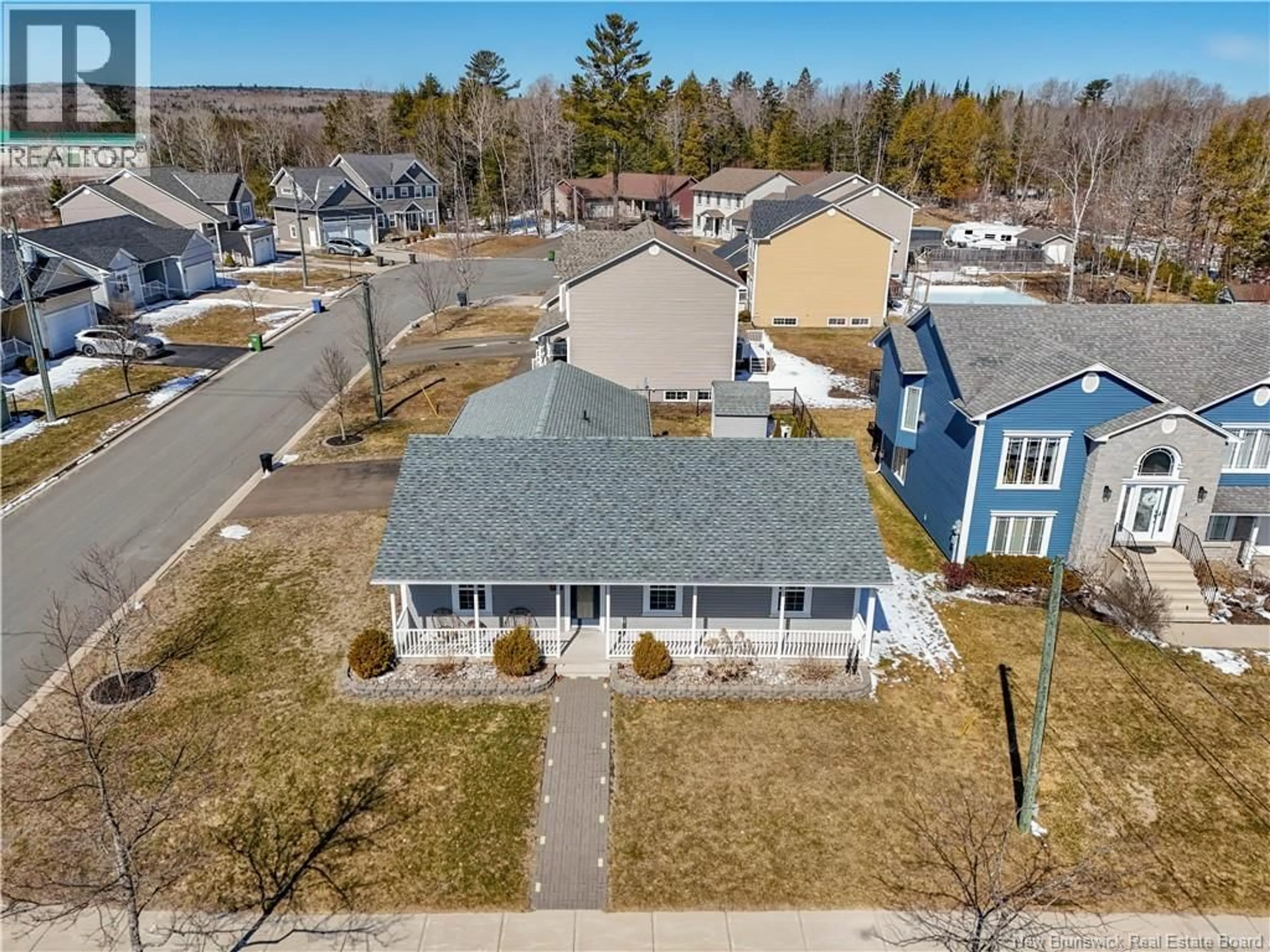 A pic from outside/outdoor area/front of a property/back of a property/a pic from drone, street for 153 ALEX STREET, Fredericton New Brunswick E3G0W4