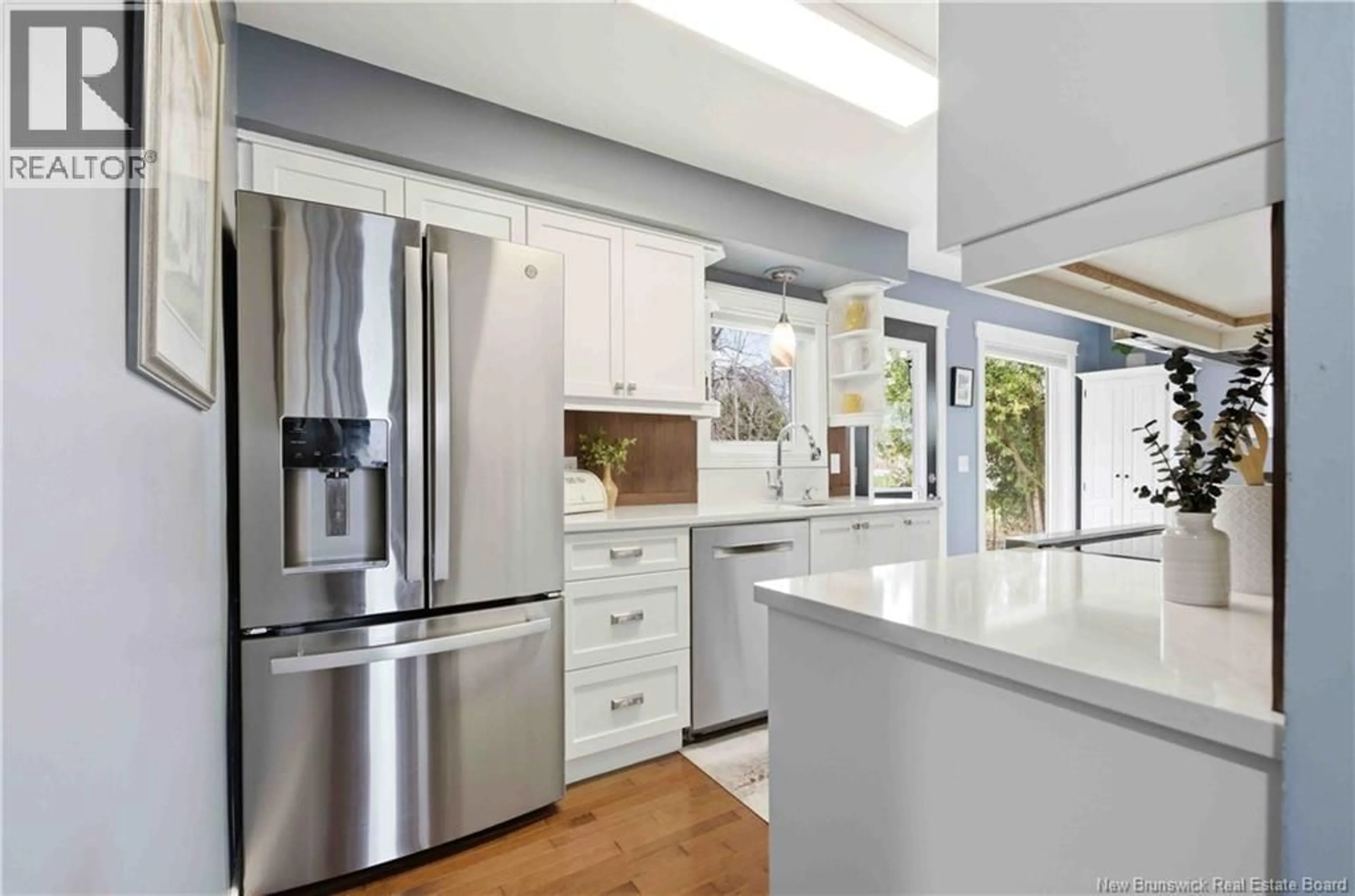 Open concept kitchen, ceramic/tile floor for 130 EDINBURGH STREET, Fredericton New Brunswick E3B2C9
