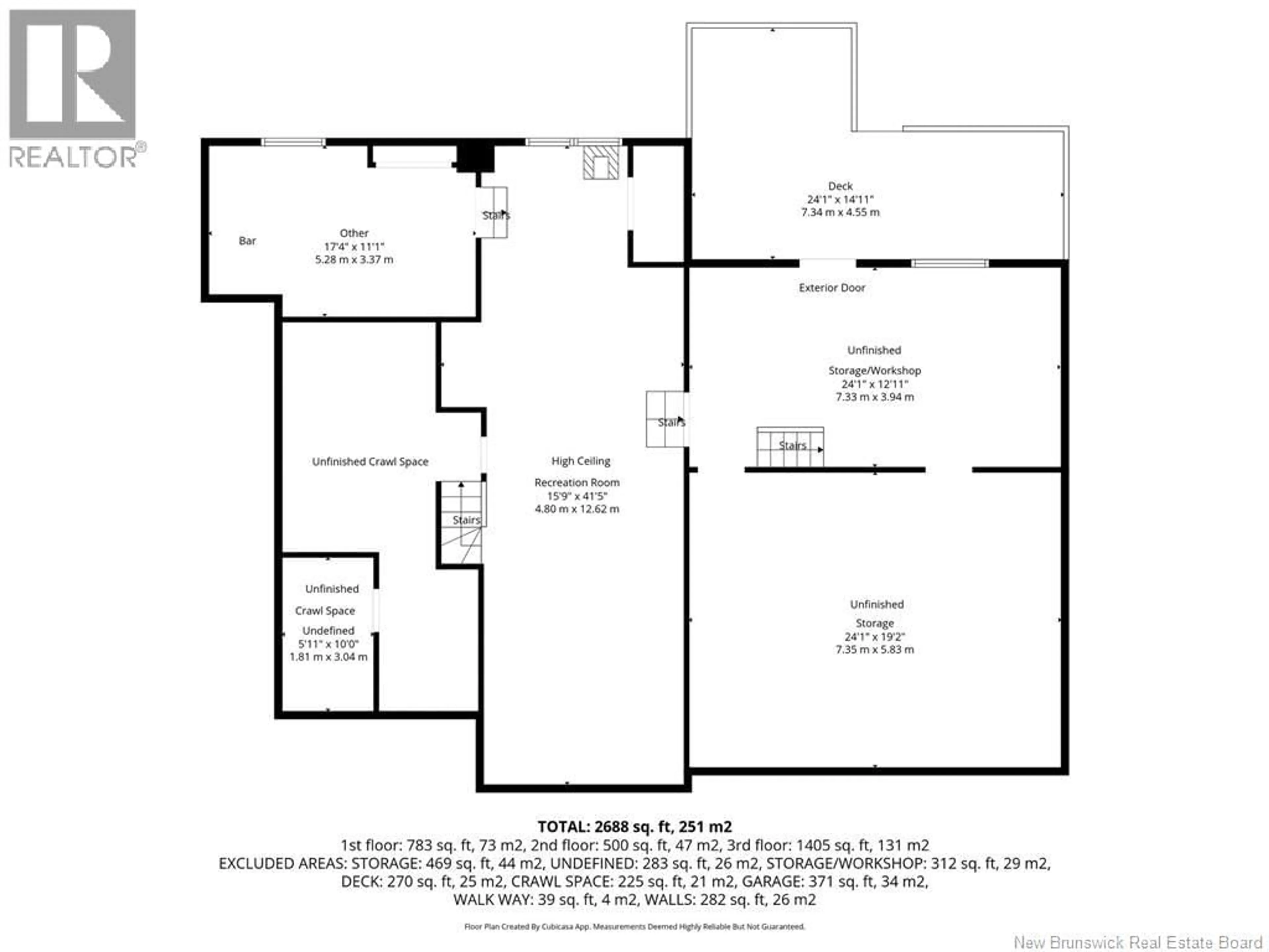 Floor plan for 345 VICTORIA STREET, Dalhousie New Brunswick E8C2T7
