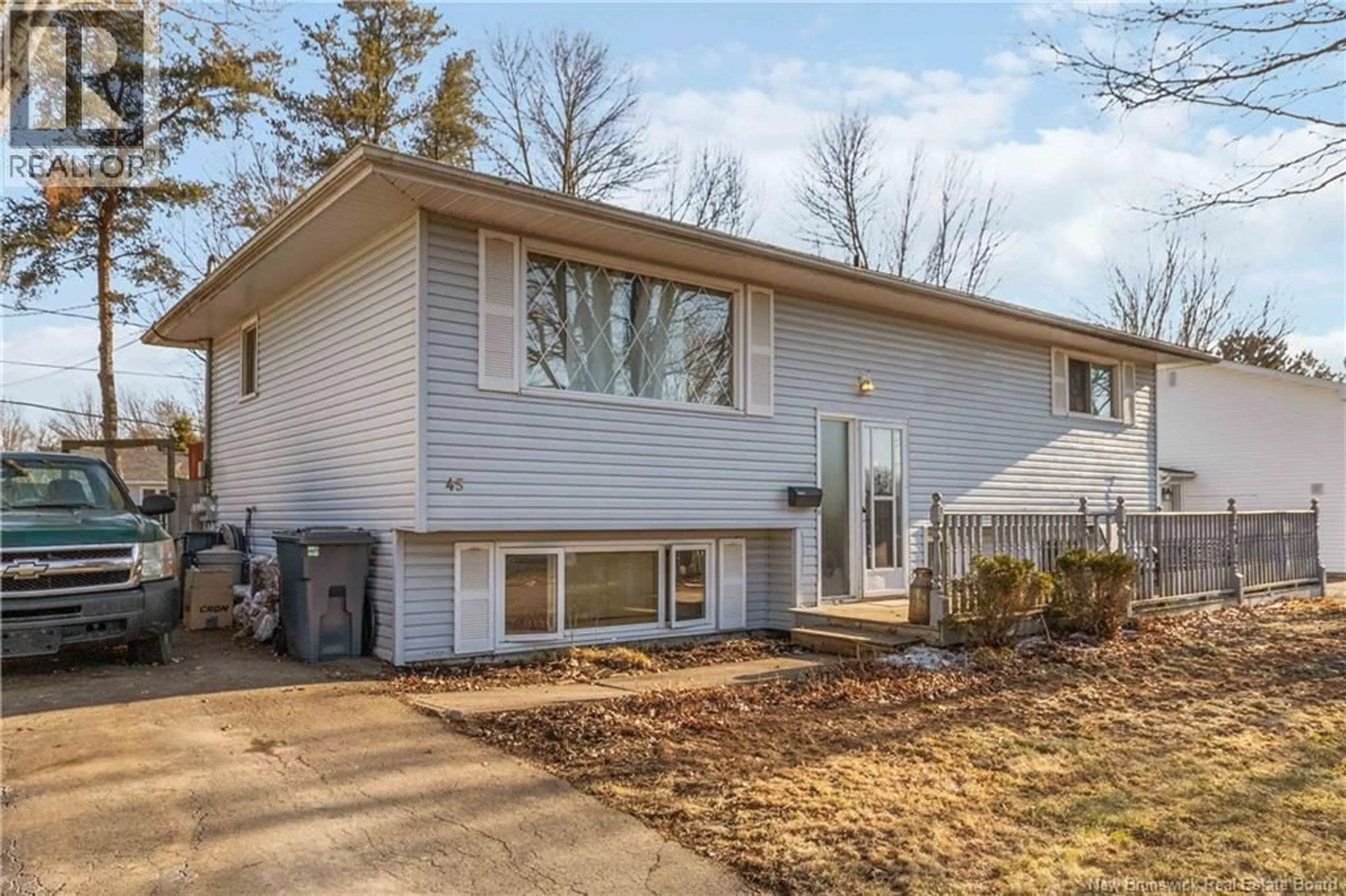 Home with vinyl exterior material, street for 45 MANCHESTER CRESCENT, Riverview New Brunswick E1B3G5