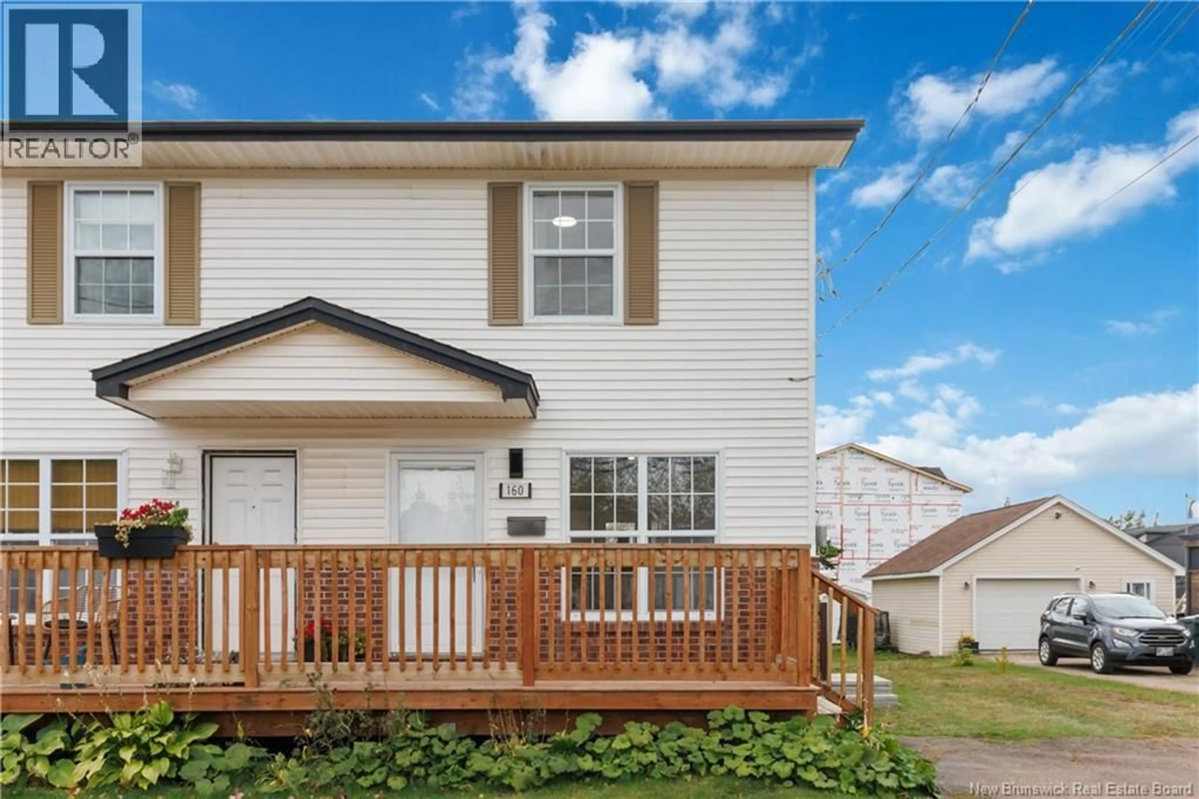 Home with vinyl exterior material, street for 160 THOMAS STREET, Dieppe New Brunswick E1A6B9
