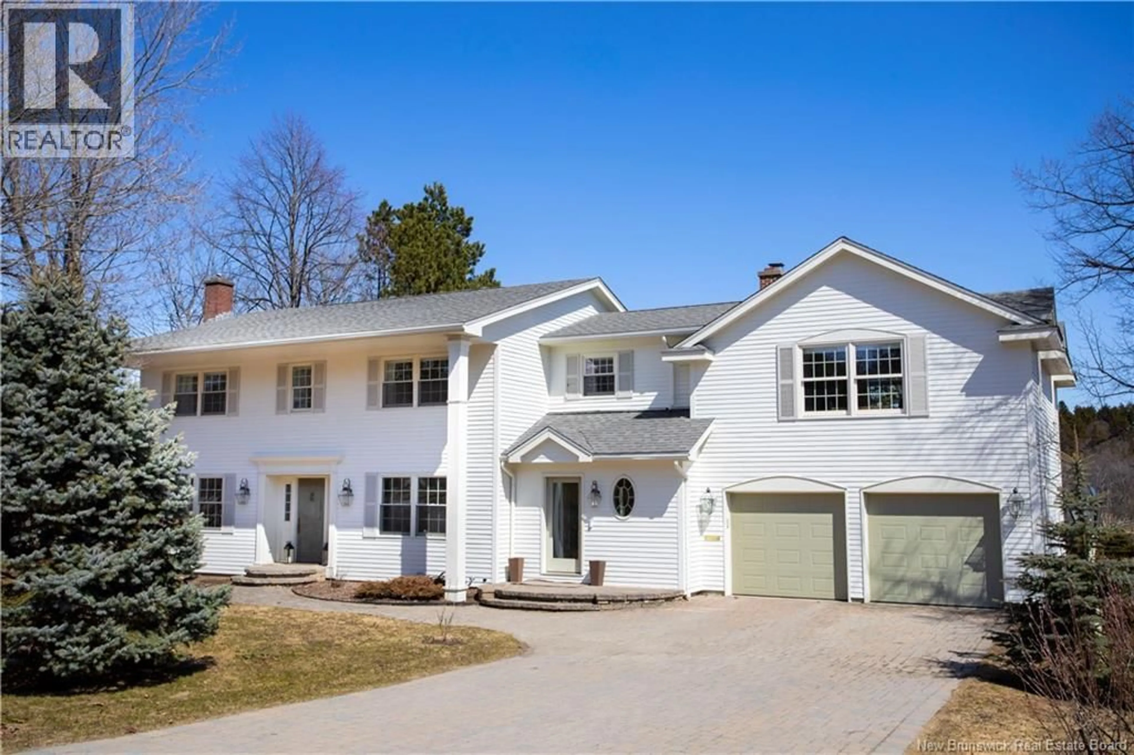 Home with vinyl exterior material, street for 76 PARK DRIVE, Rothesay New Brunswick E2H2S8