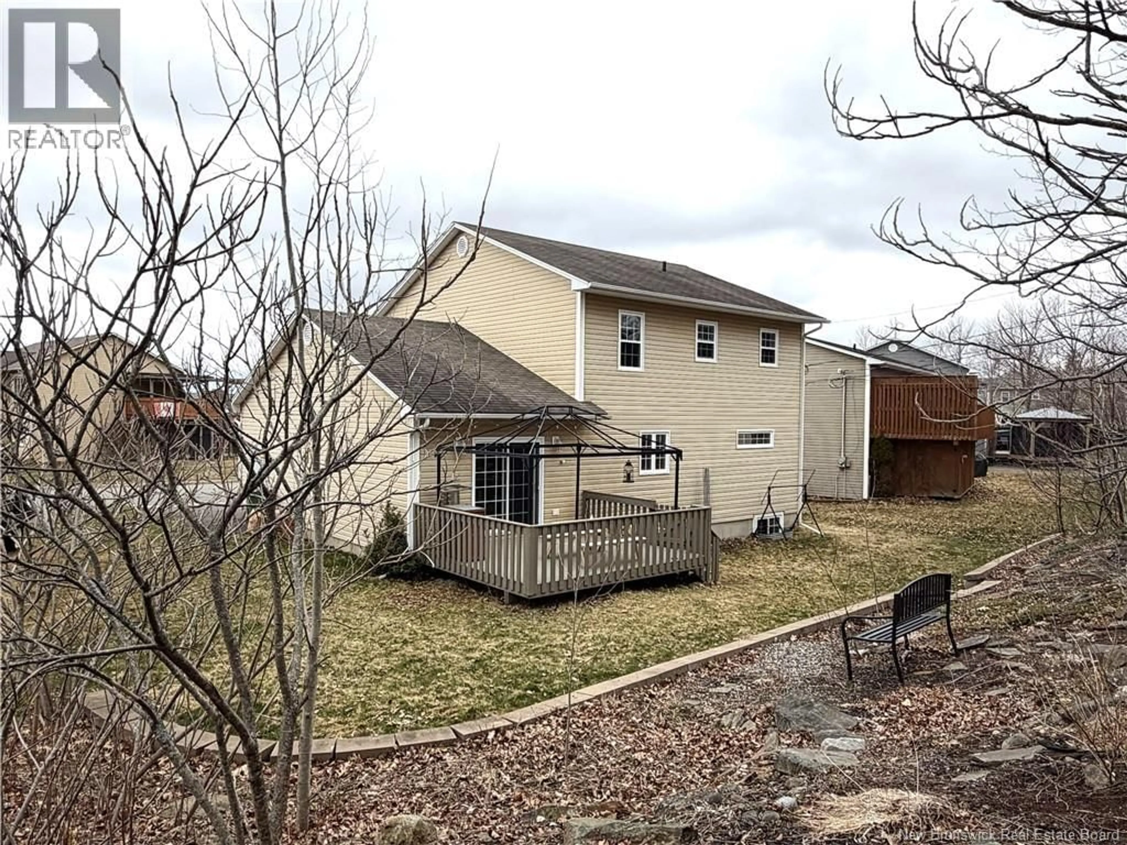 A pic from outside/outdoor area/front of a property/back of a property/a pic from drone, street for 80 BLANCHARD COURT, Fredericton New Brunswick E3G3X2