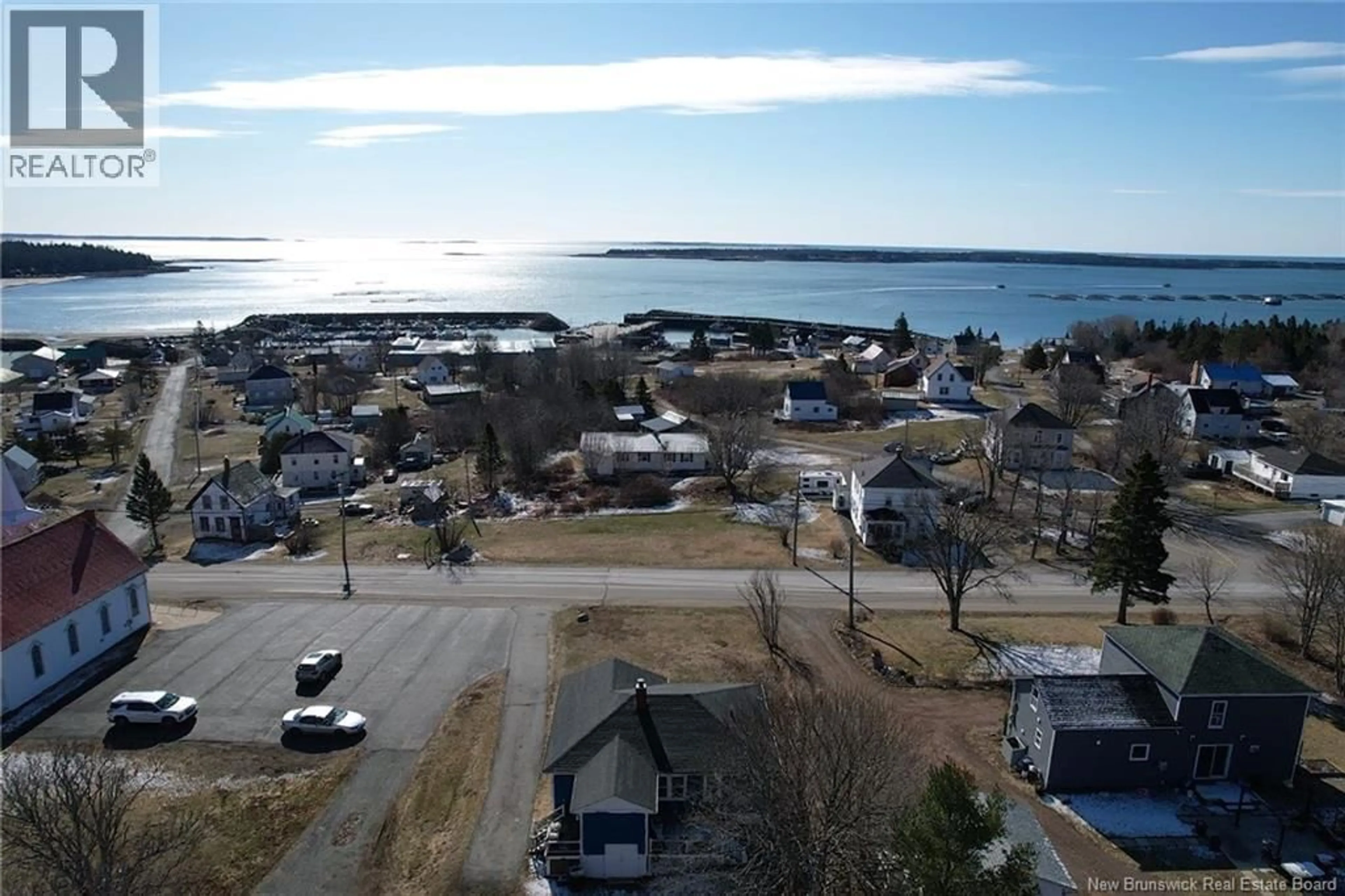 A pic from outside/outdoor area/front of a property/back of a property/a pic from drone, water/lake/river/ocean view for 1908 ROUTE 776, Grand Manan New Brunswick E5G3H2