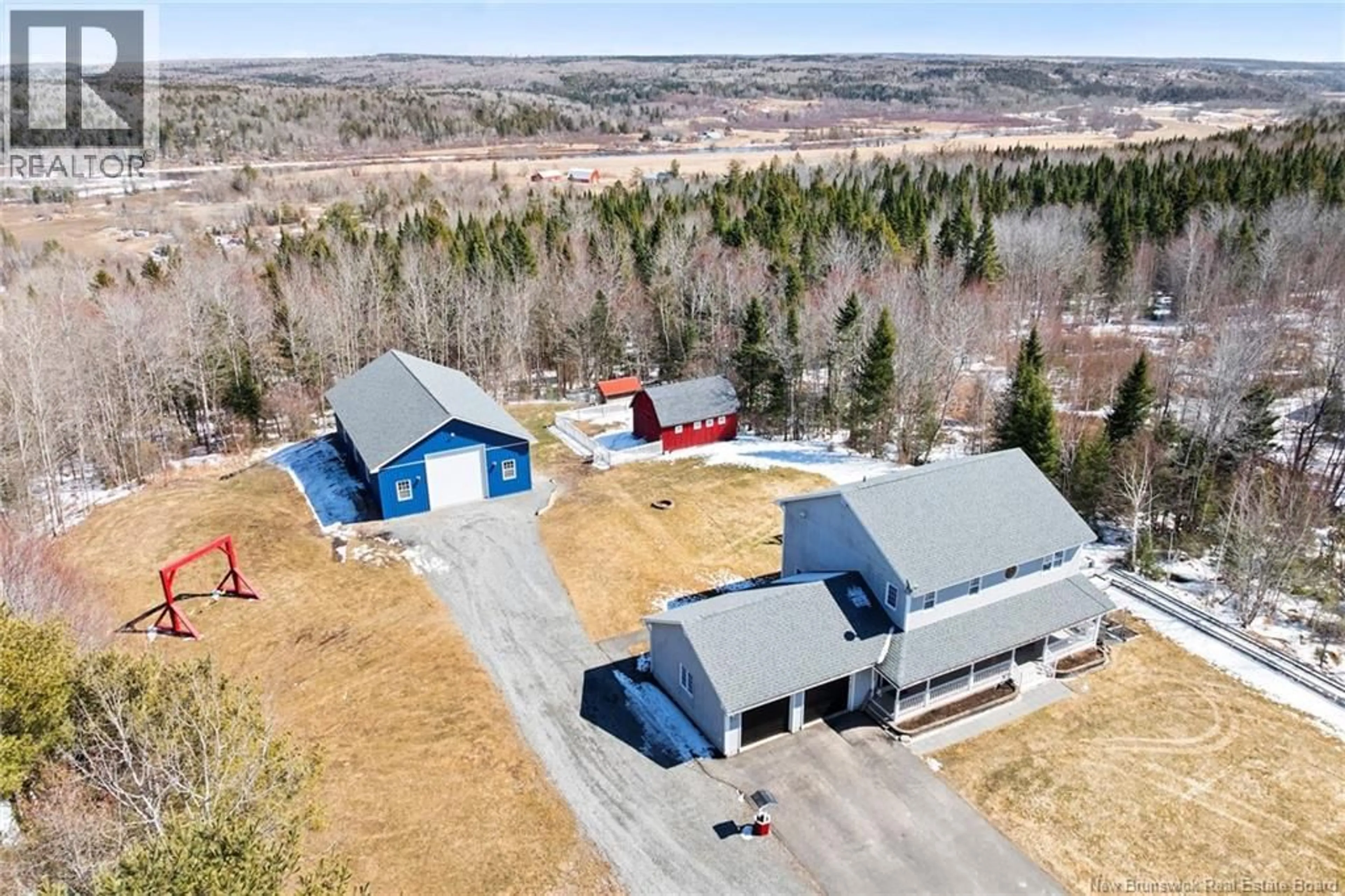 A pic from outside/outdoor area/front of a property/back of a property/a pic from drone, building for 756 ROUTE 148, Killarney Road New Brunswick E6C1M2