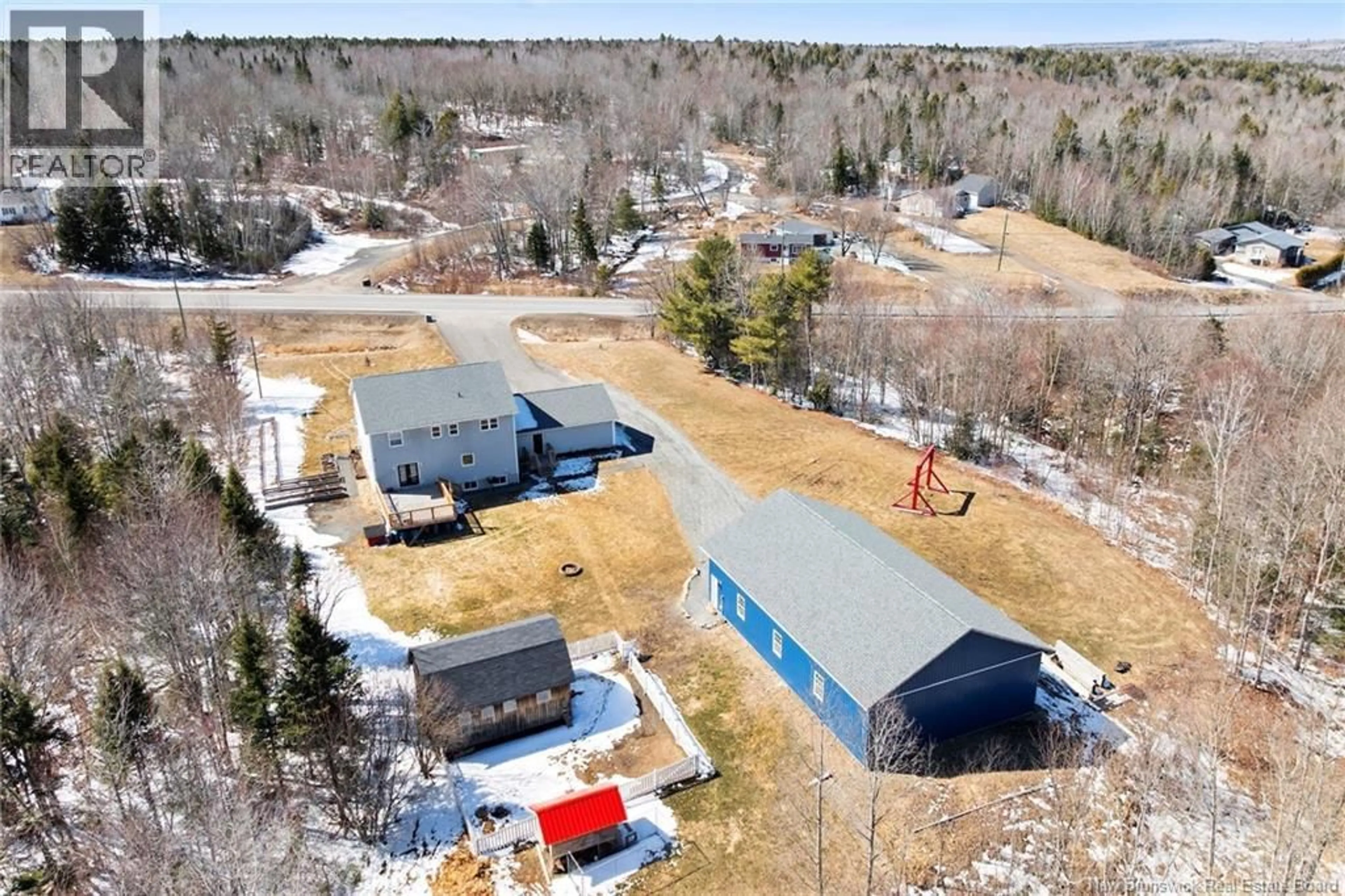 A pic from outside/outdoor area/front of a property/back of a property/a pic from drone, building for 756 ROUTE 148, Killarney Road New Brunswick E6C1M2