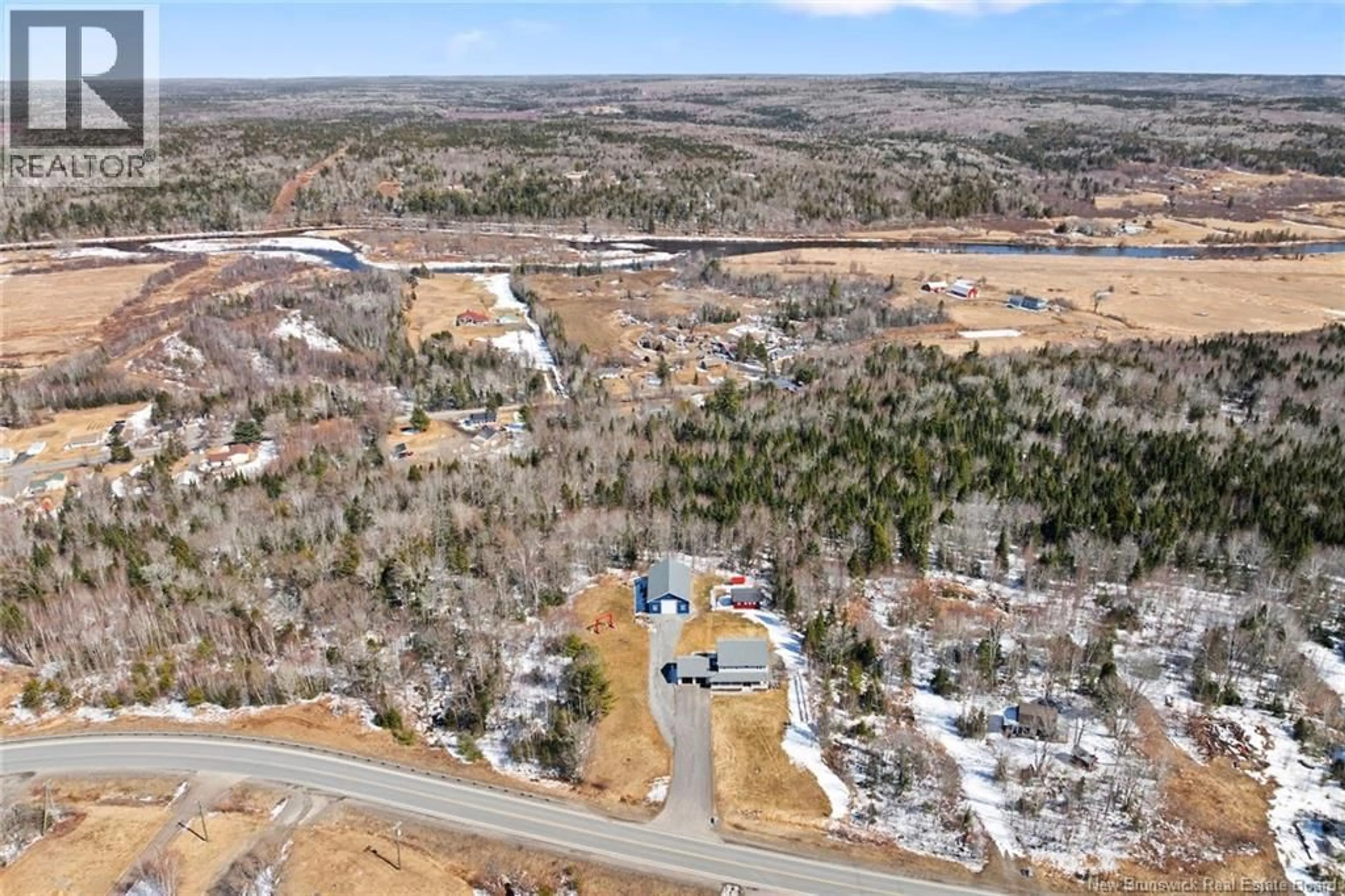 A pic from outside/outdoor area/front of a property/back of a property/a pic from drone, mountain view for 756 ROUTE 148, Killarney Road New Brunswick E6C1M2