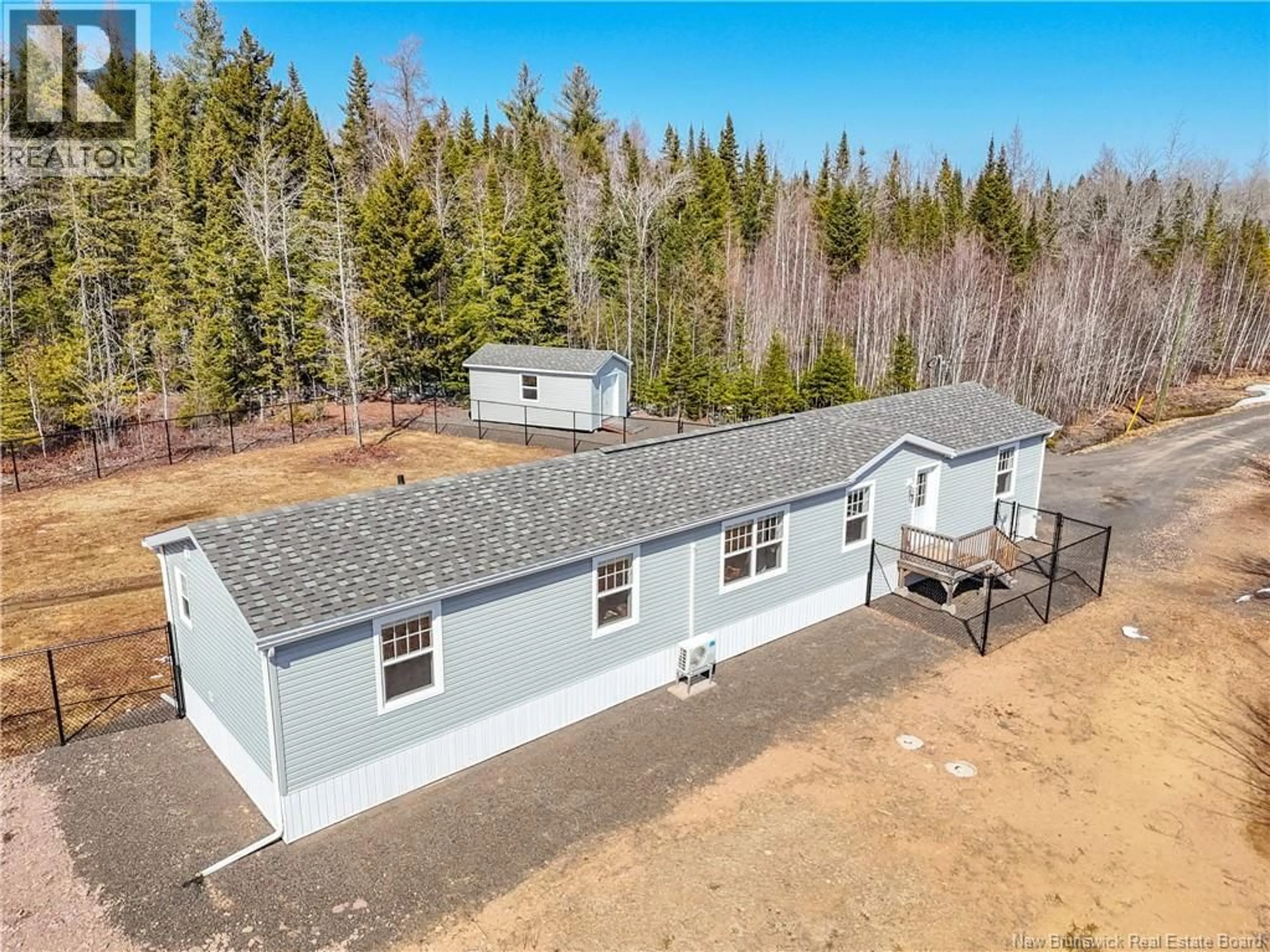 A pic from outside/outdoor area/front of a property/back of a property/a pic from drone, building for 247 POST ROAD, Minto New Brunswick E4B3A2