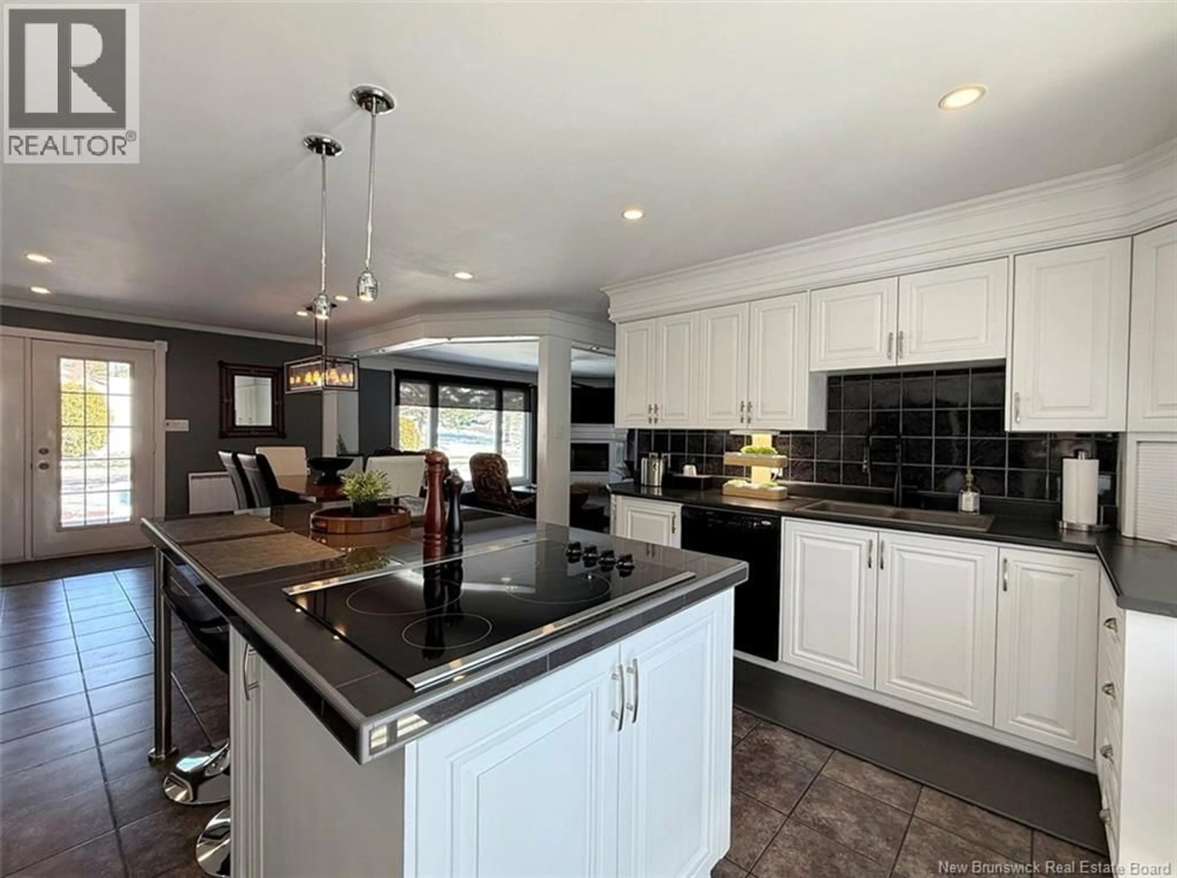 Contemporary kitchen, ceramic/tile floor for 132 RINGUETTE STREET, Saint-Basile New Brunswick E7C2G6