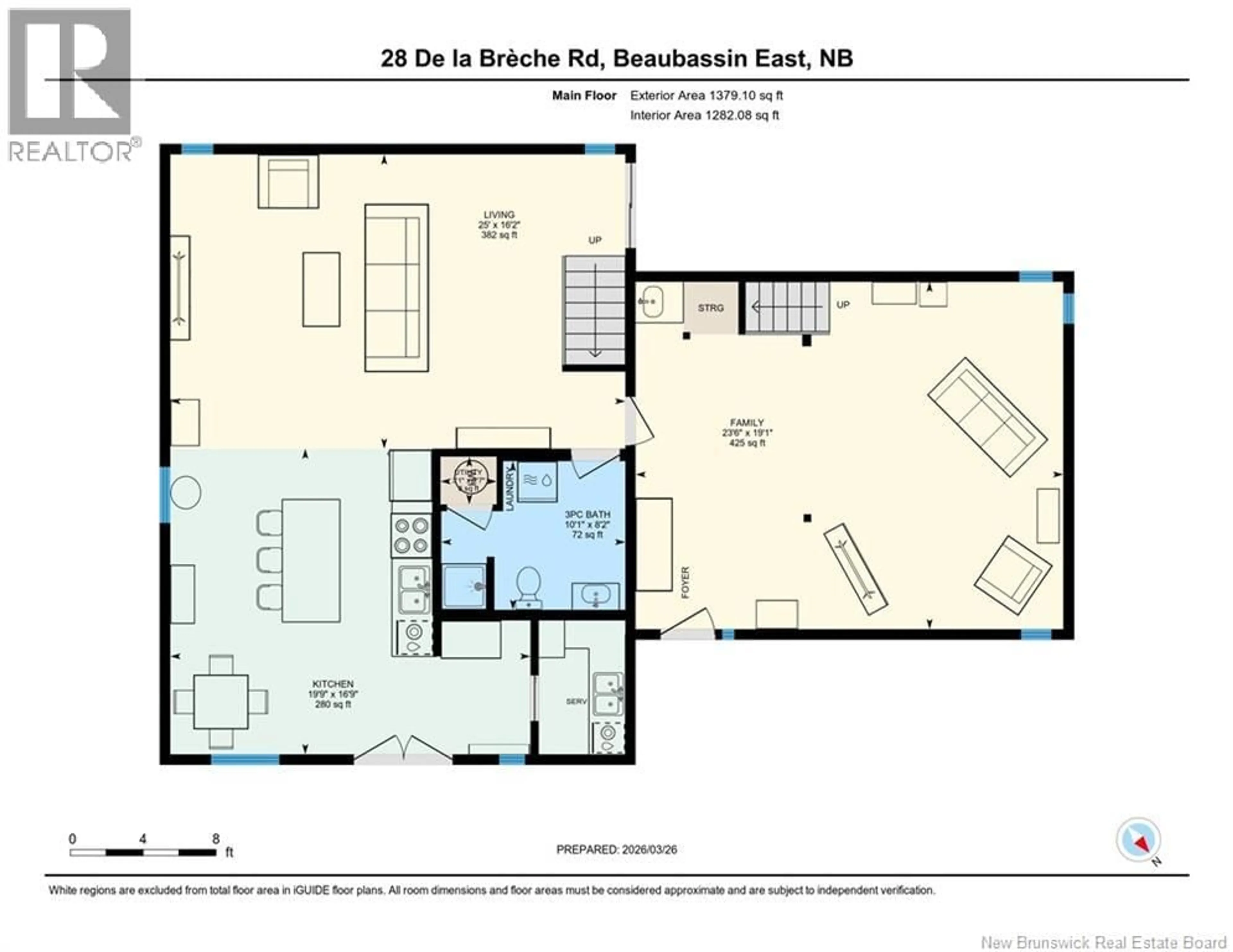 Floor plan for 28 CHEMIN DE LA BRÈCHE, Grand-Barachois New Brunswick E4P7B8
