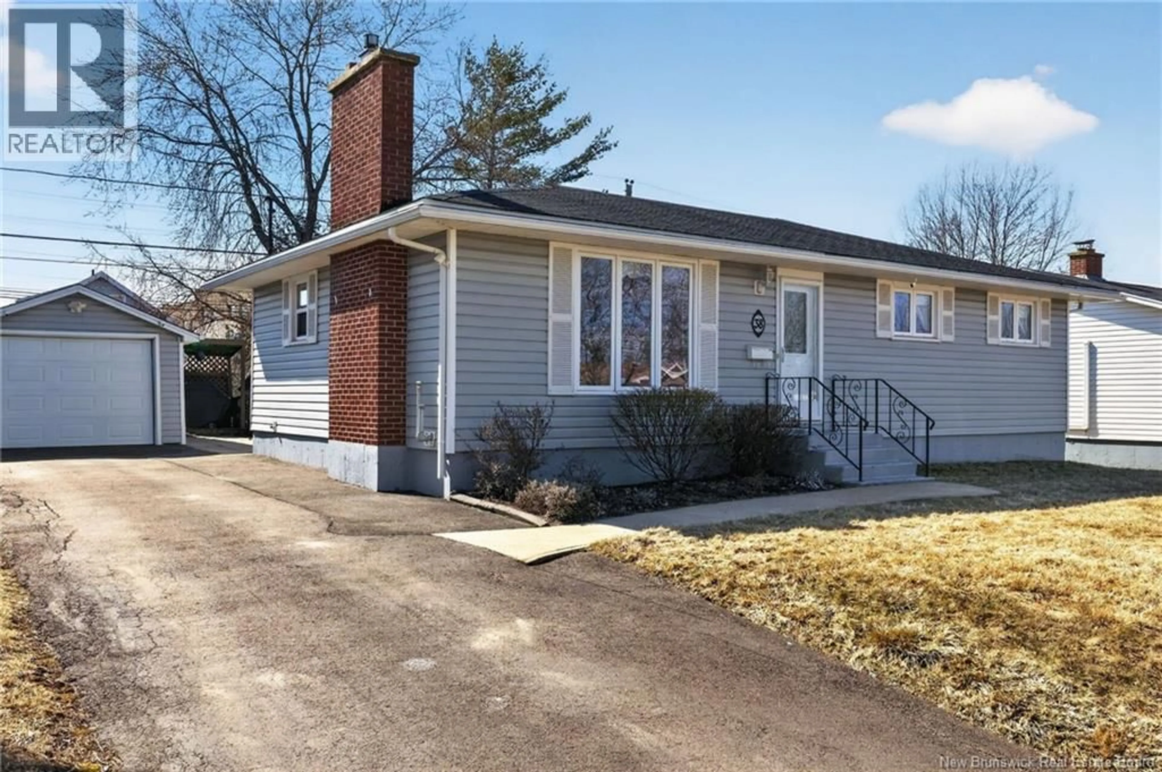 Home with brick exterior material, street for 38 MILLER DRIVE, Moncton New Brunswick E1C7T2