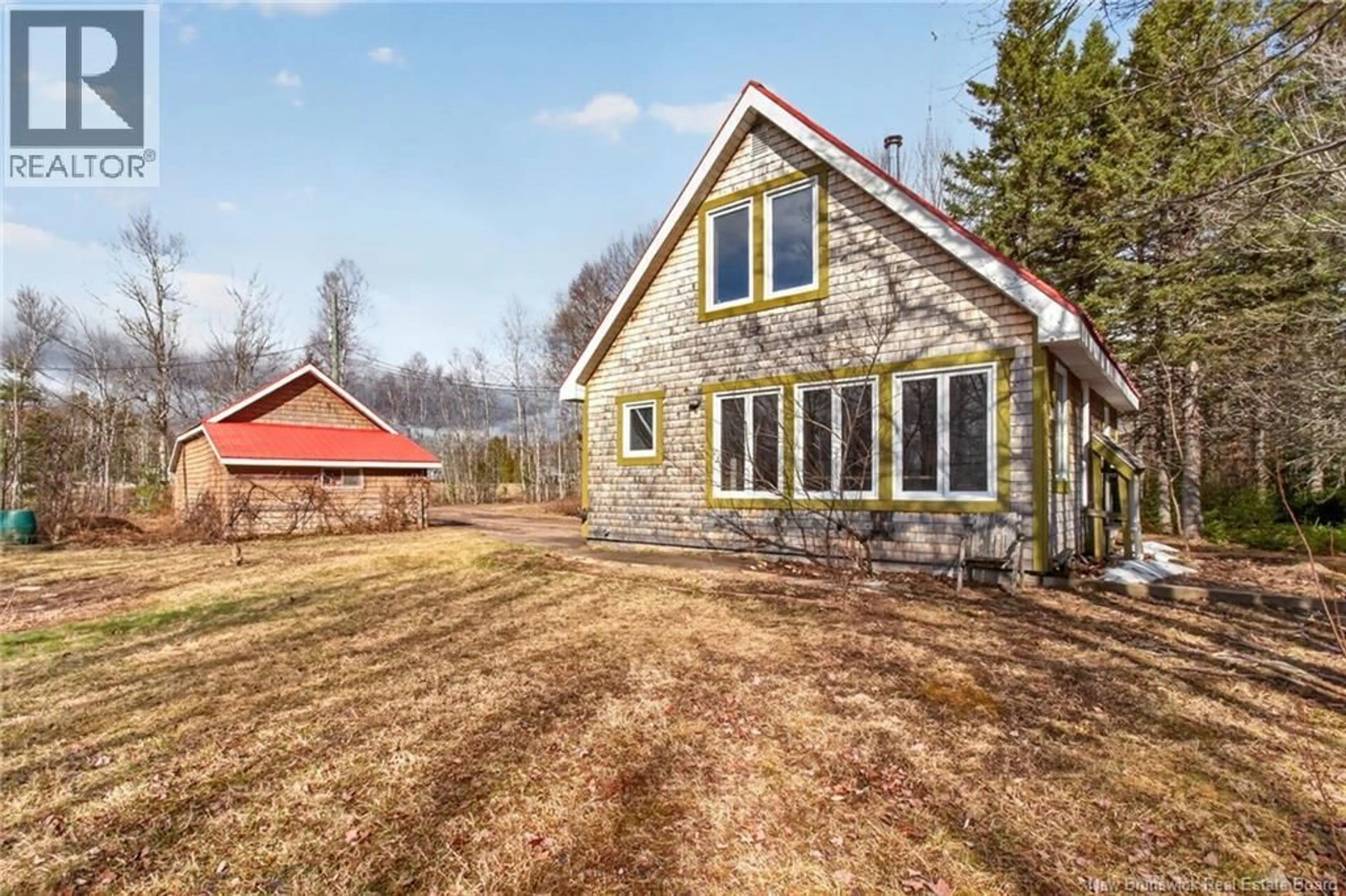 A pic from outside/outdoor area/front of a property/back of a property/a pic from drone, building for 199 CAISSIE ROAD, Notre-Dame New Brunswick E4V1T3