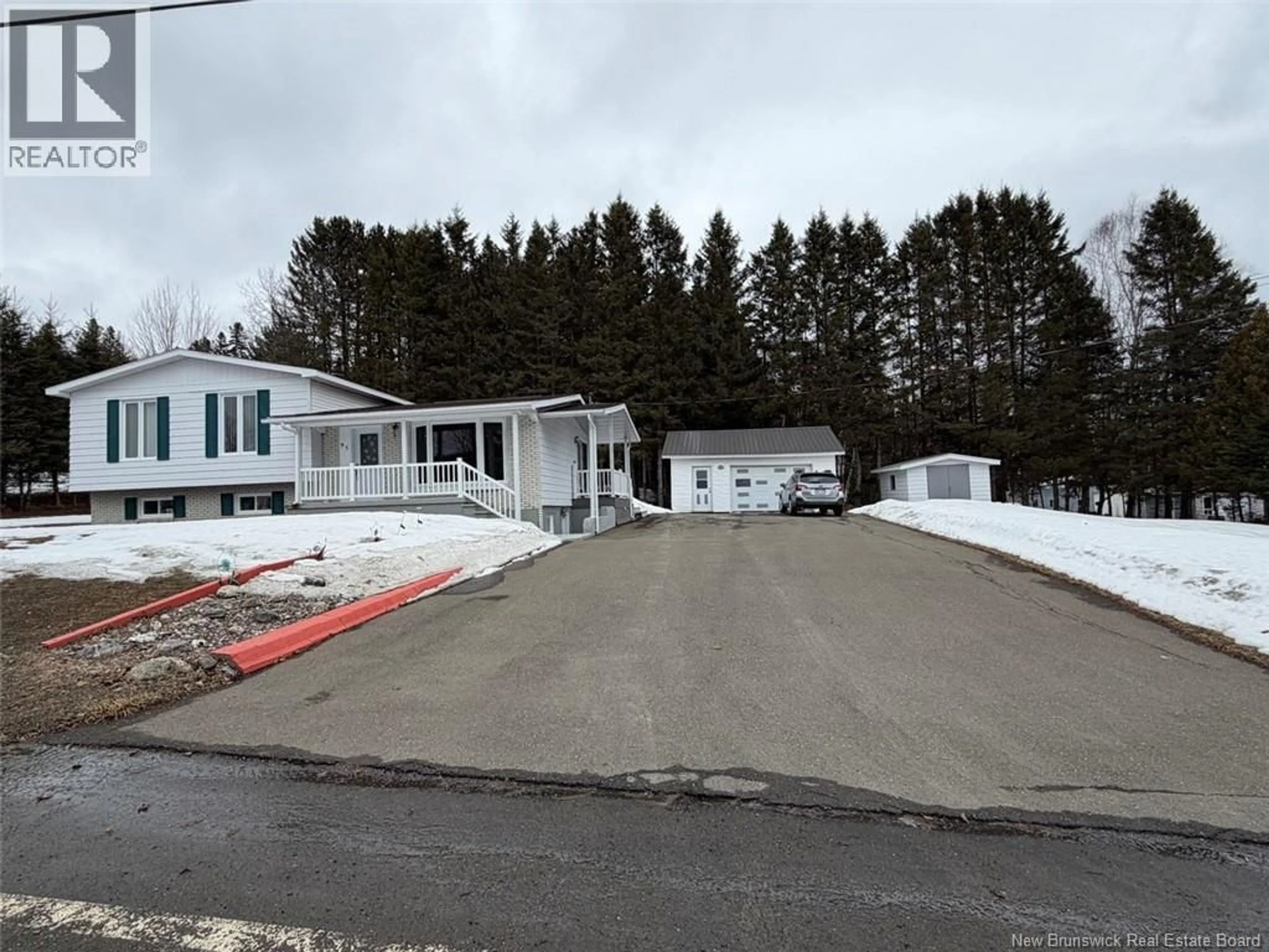 A pic from outside/outdoor area/front of a property/back of a property/a pic from drone, street for 95 DES ÉRABLES AVENUE, Clair New Brunswick E7A2B9