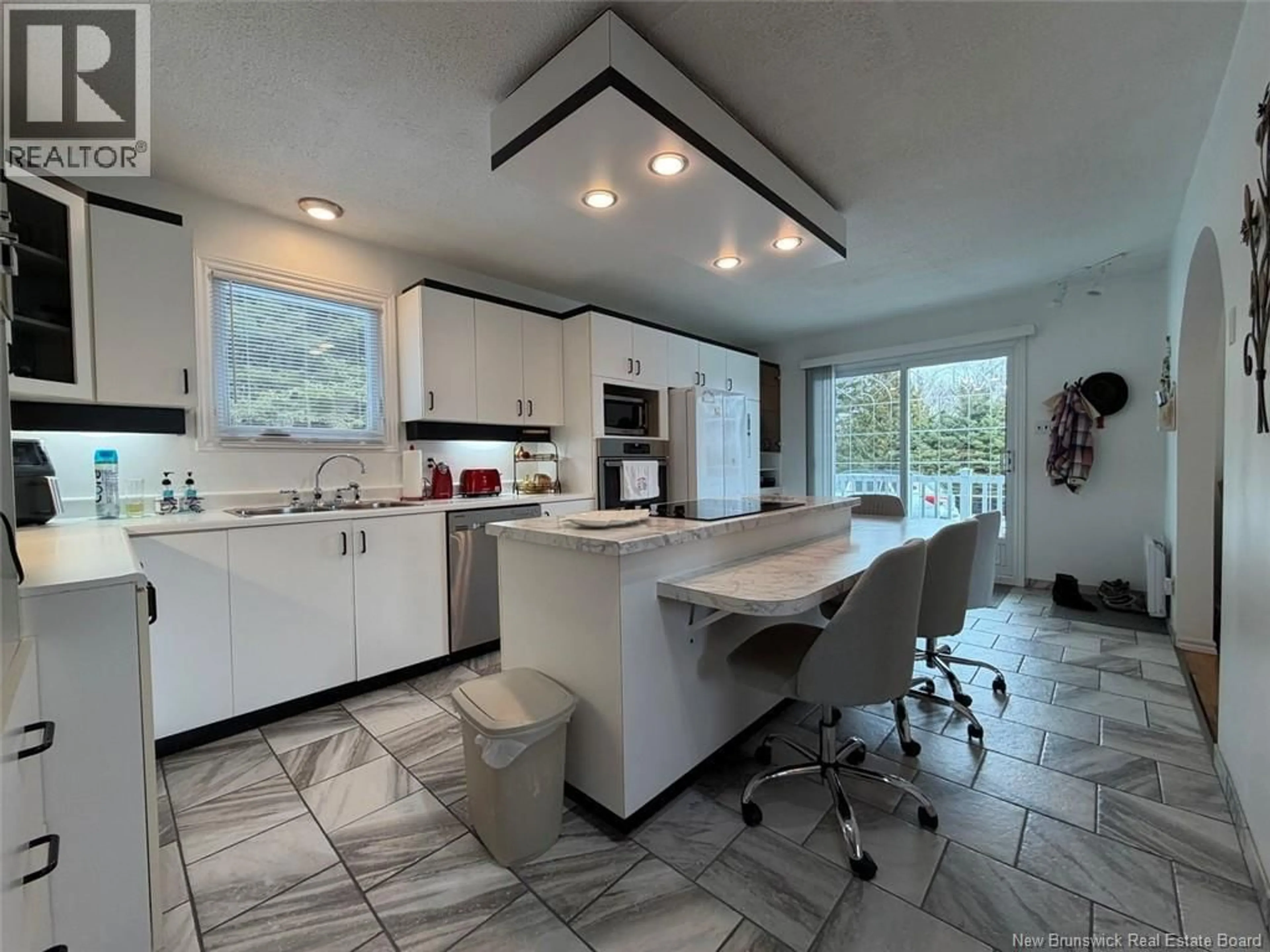 Open concept kitchen, ceramic/tile floor for 95 DES ÉRABLES AVENUE, Clair New Brunswick E7A2B9