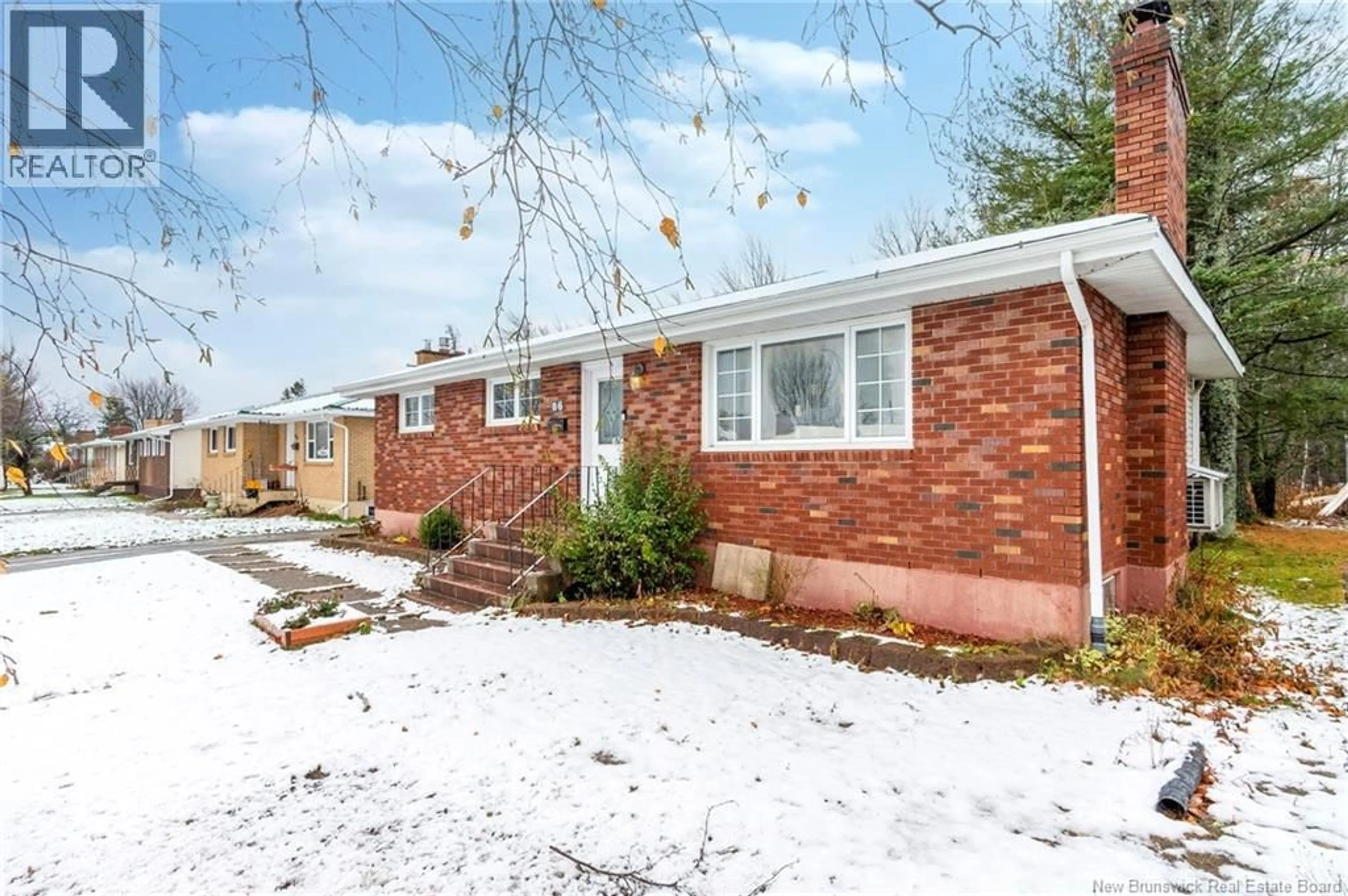 Home with brick exterior material, street for 86 AYER AVENUE, Moncton New Brunswick E1C8G8