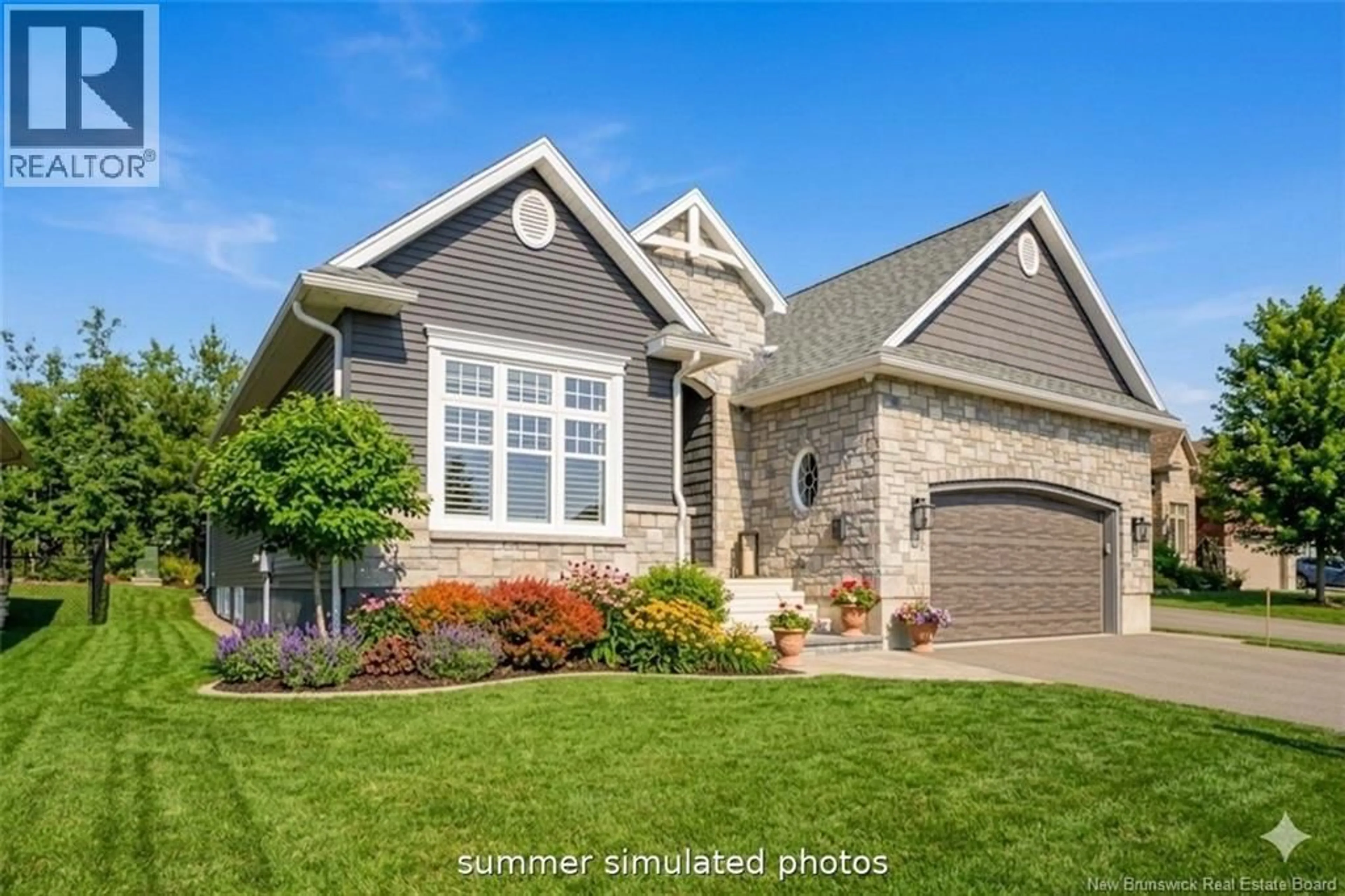 Home with brick exterior material, street for 56 BOBAK PLACE, Fredericton New Brunswick E3G0A1