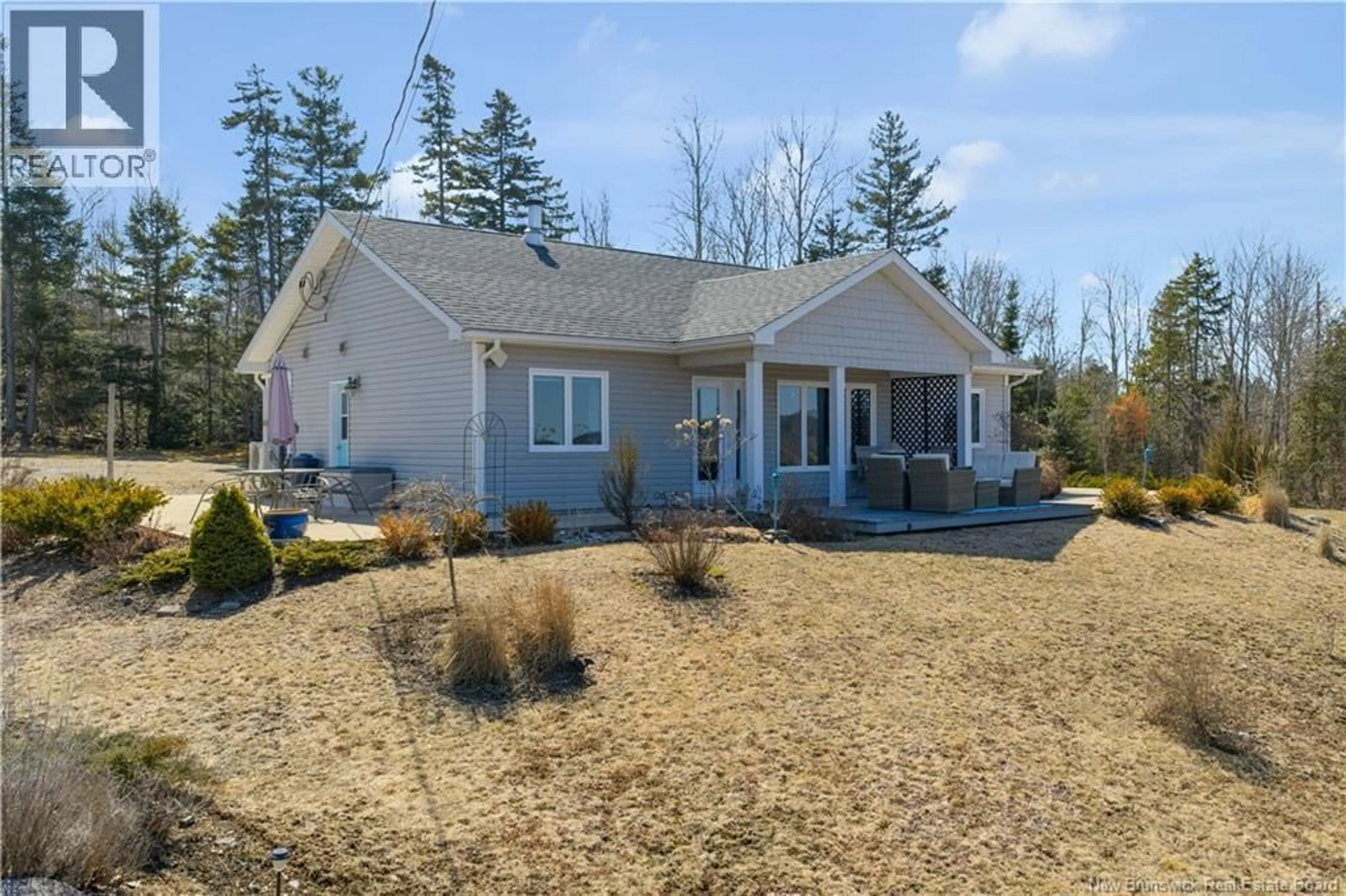 A pic from outside/outdoor area/front of a property/back of a property/a pic from drone, unknown for 1330 ROUTE 705, Wickham New Brunswick E5T3W1