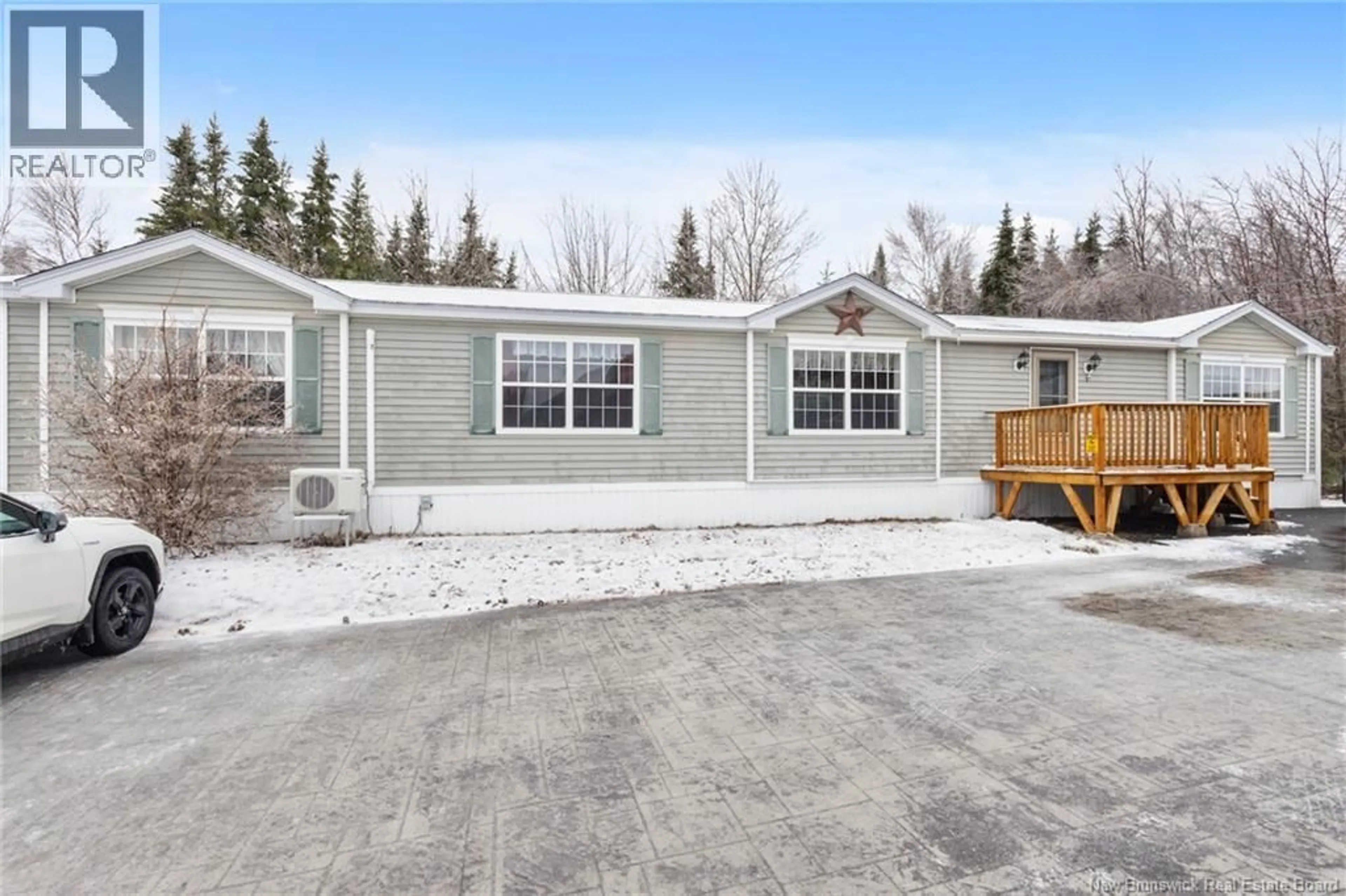 Home with vinyl exterior material, street for 11 WENDY CRECENT, Rusagonis New Brunswick E3B8X9