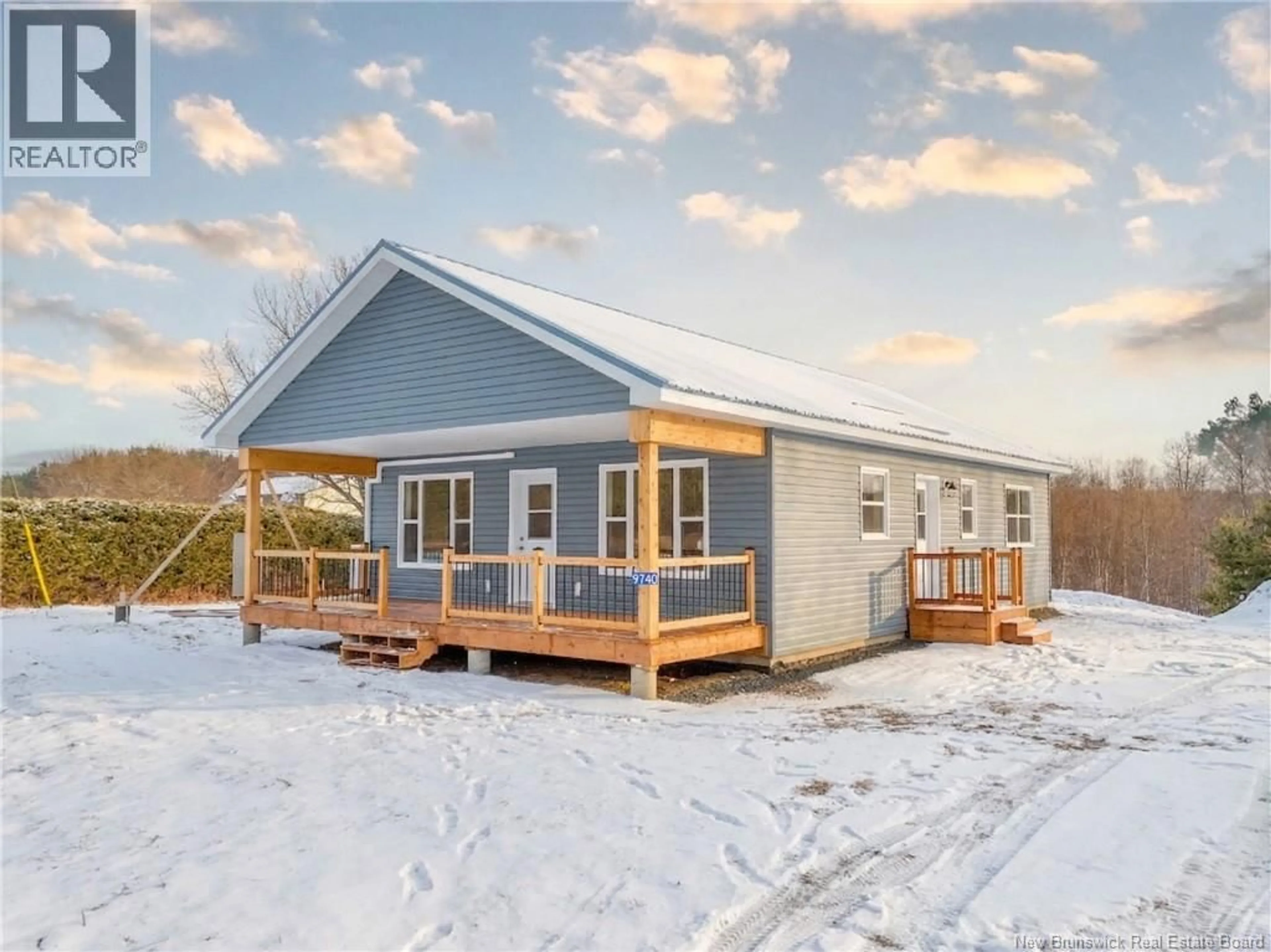 Home with vinyl exterior material, unknown for 9740 ROUTE 8, Blissfield New Brunswick E9C1L6