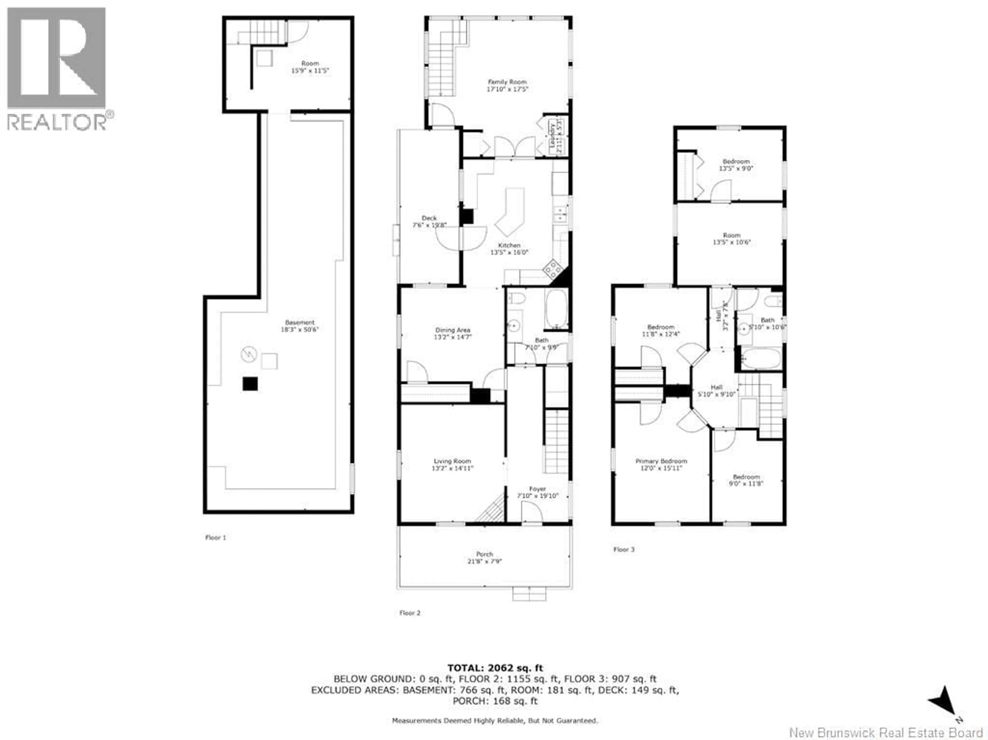 Floor plan for 52 PRINCESS STREET, Miramichi New Brunswick E1N2K3