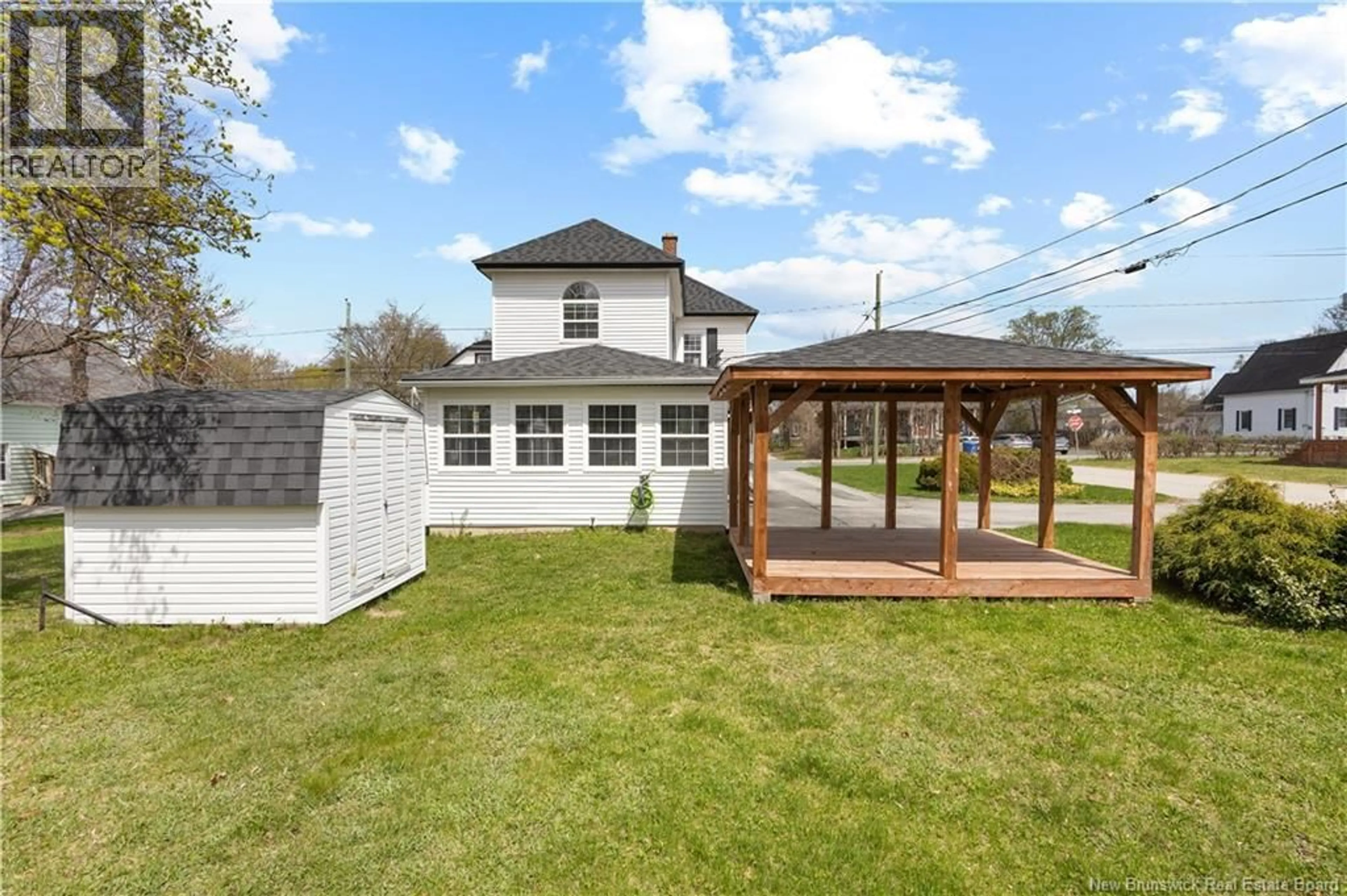 A pic from outside/outdoor area/front of a property/back of a property/a pic from drone, unknown for 52 PRINCESS STREET, Miramichi New Brunswick E1N2K3