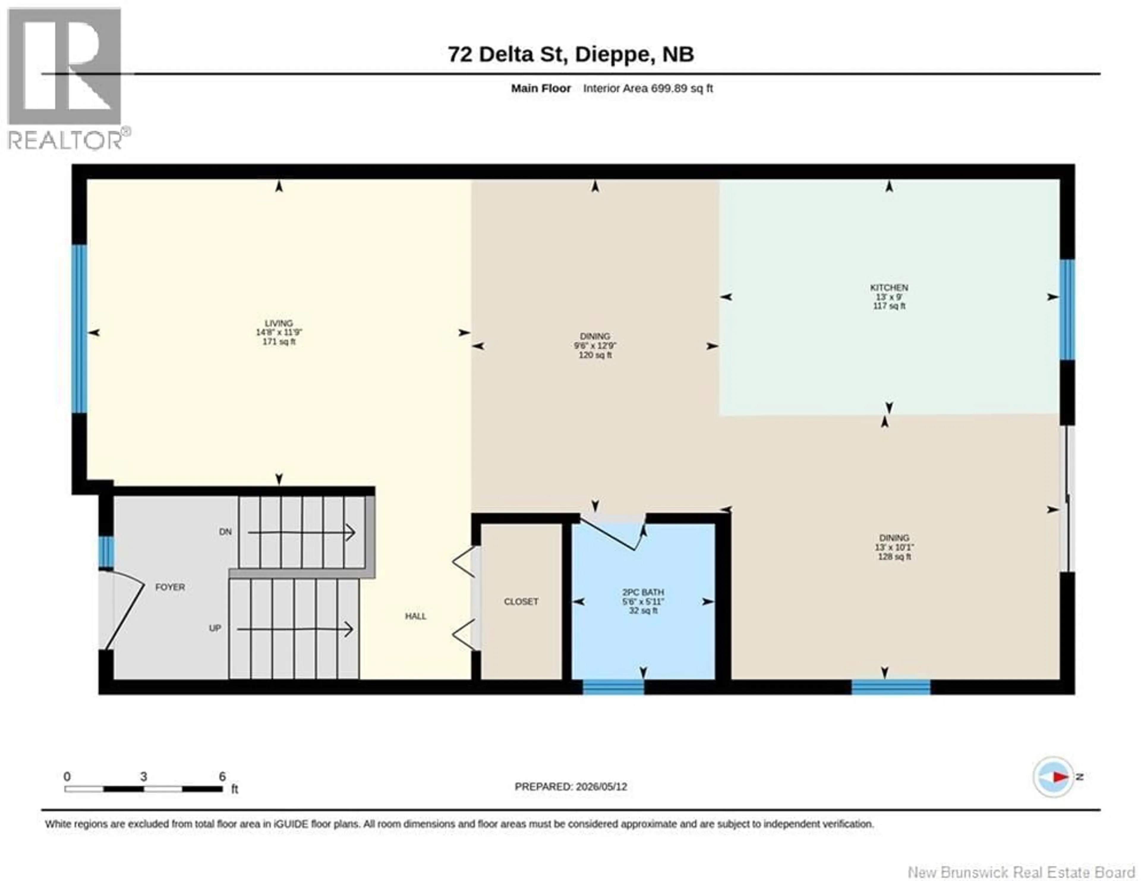 Unknown for 72 DELTA STREET, Dieppe New Brunswick E1K0A4