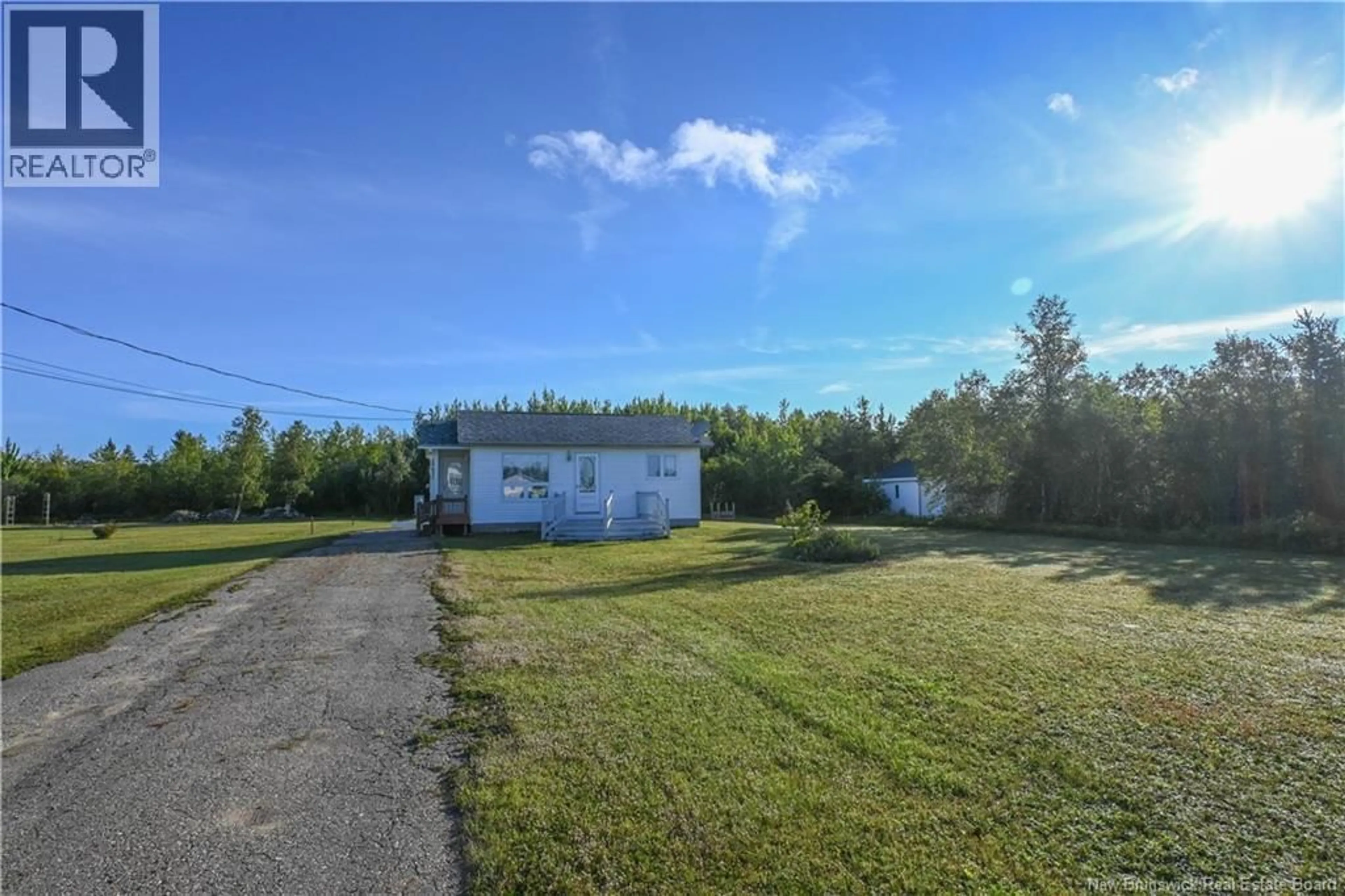 A pic from outside/outdoor area/front of a property/back of a property/a pic from drone, unknown for 10631 ROUTE 145, Pokesudie New Brunswick E1W5S9
