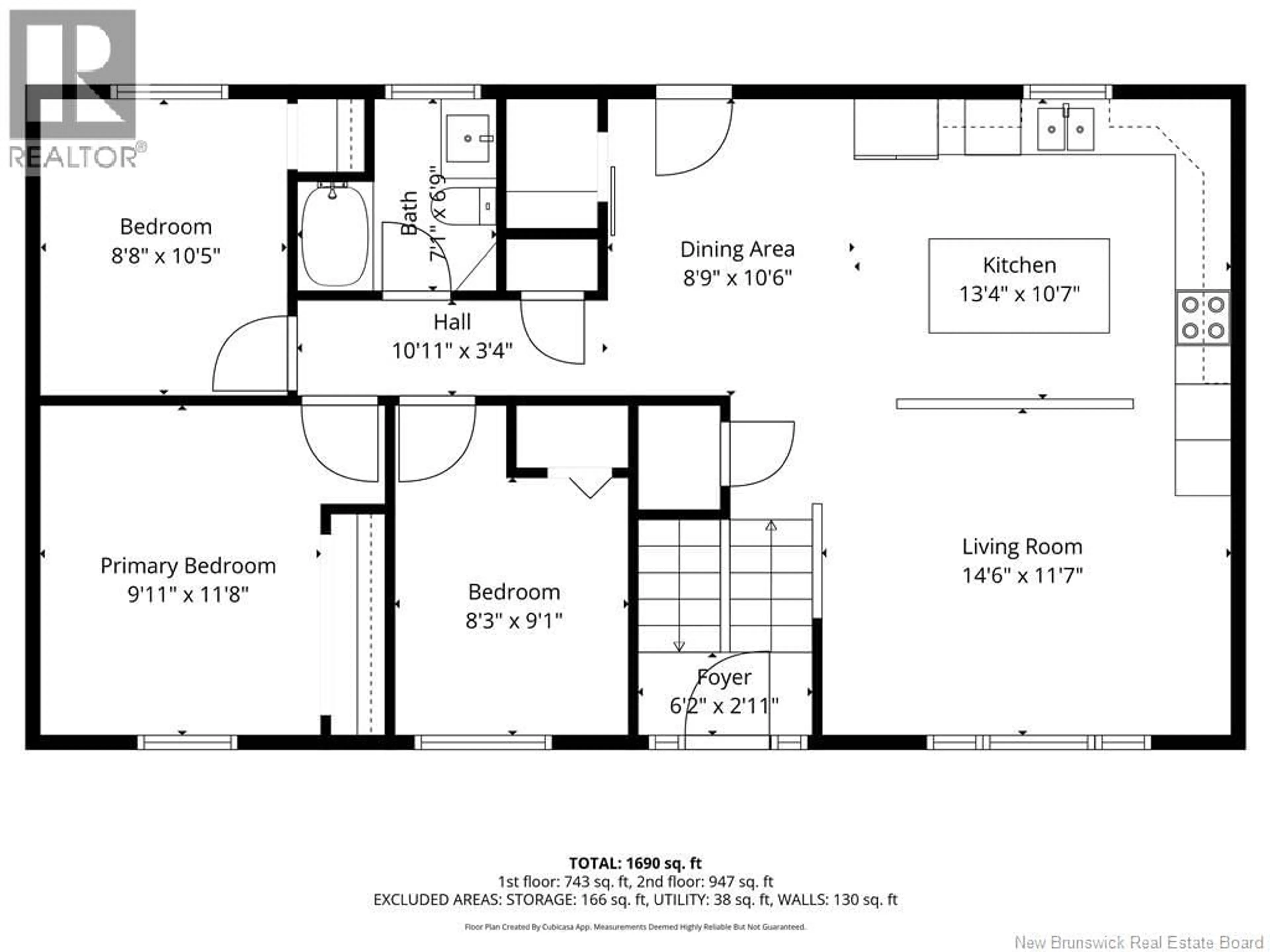 Floor plan for 149 CHRISTOPHER DRIVE, Burton New Brunswick E2V3H3
