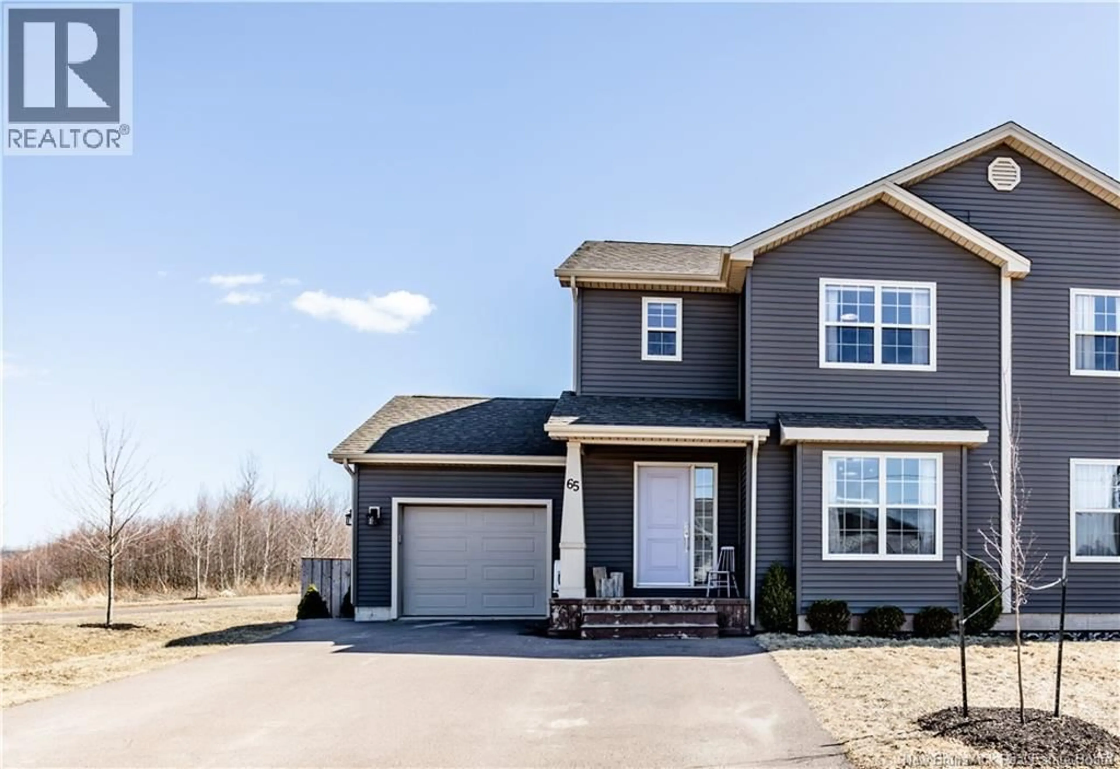 Home with vinyl exterior material, street for 65 NEWCOMBE, Moncton New Brunswick E1A9V4