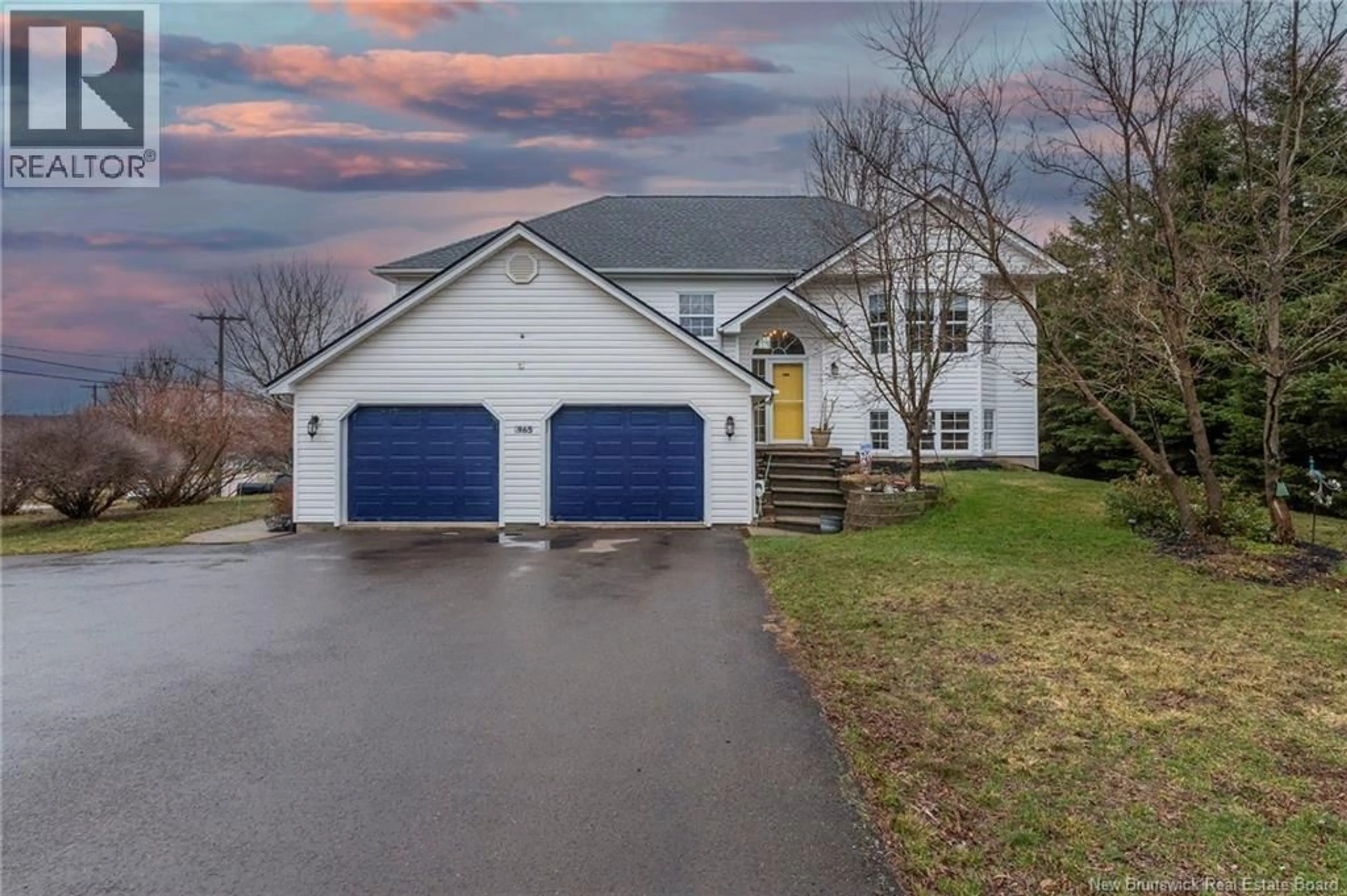 A pic from outside/outdoor area/front of a property/back of a property/a pic from drone, street for 965 COVERDALE ROAD, Riverview New Brunswick E1B5E4