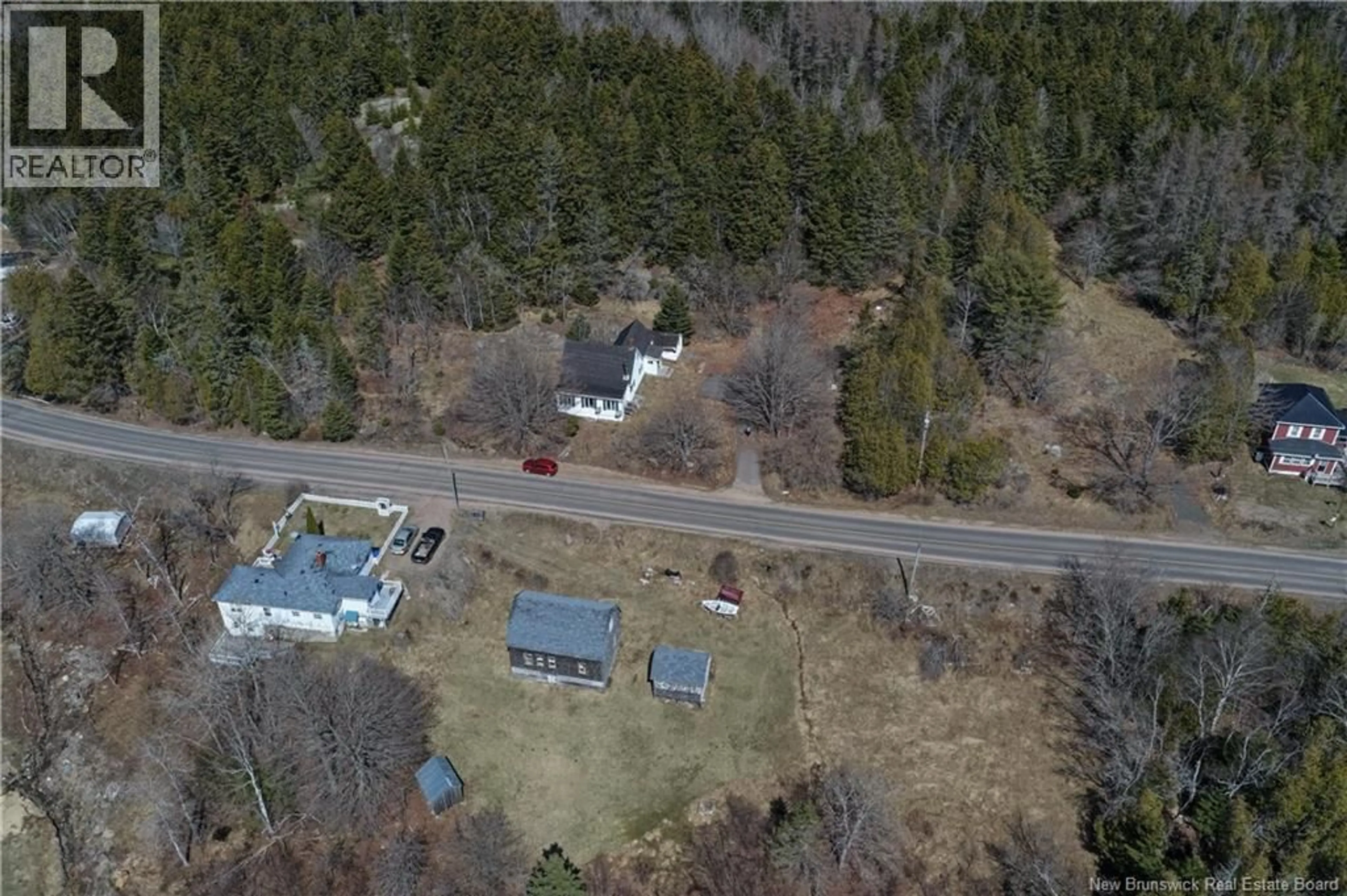 A pic from outside/outdoor area/front of a property/back of a property/a pic from drone, street for 971 RTE 772, Fairhaven New Brunswick E3L1P2