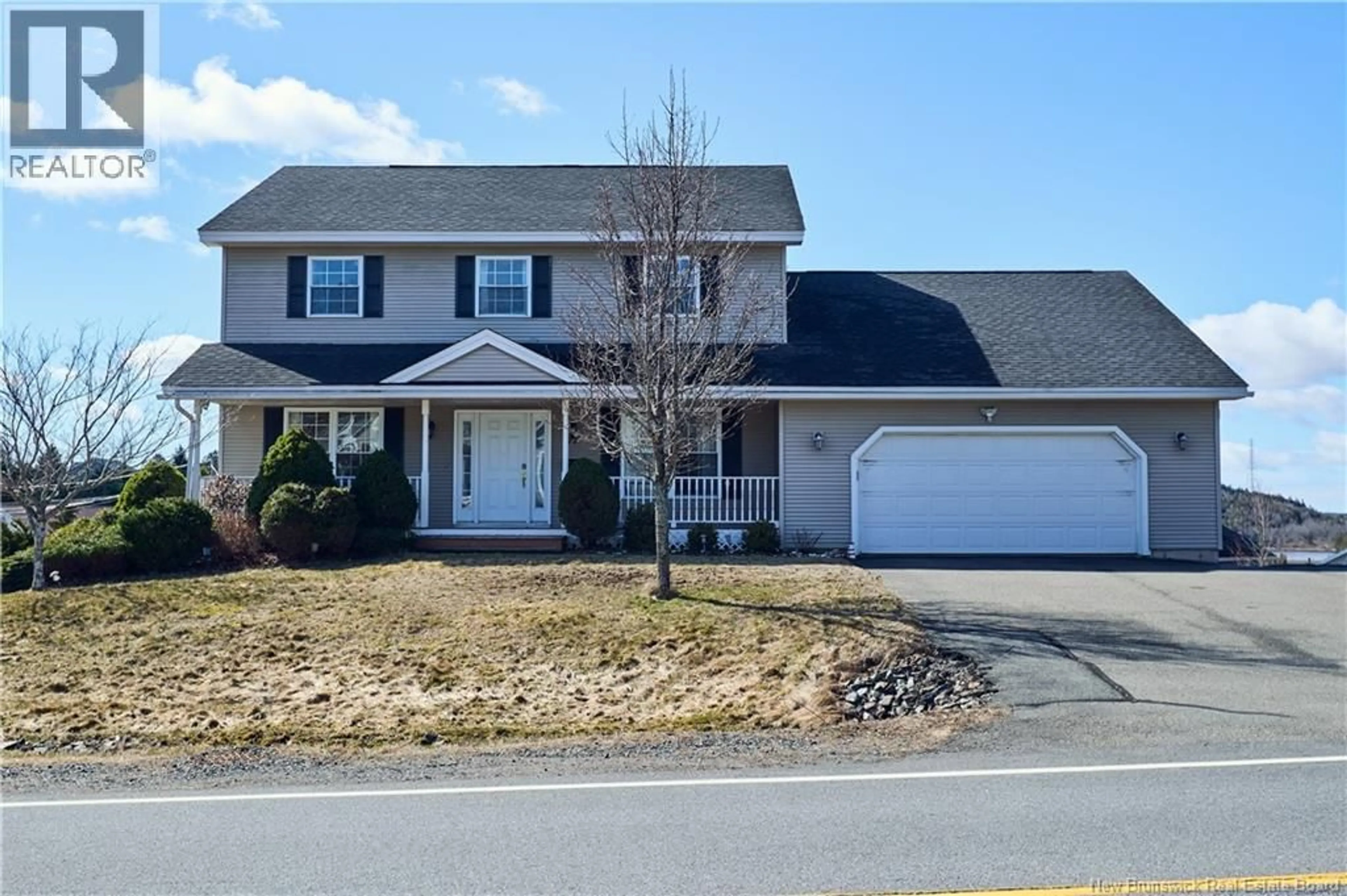 Home with vinyl exterior material, street for 77 CEDARWOOD DRIVE, Saint John New Brunswick E2K5P5