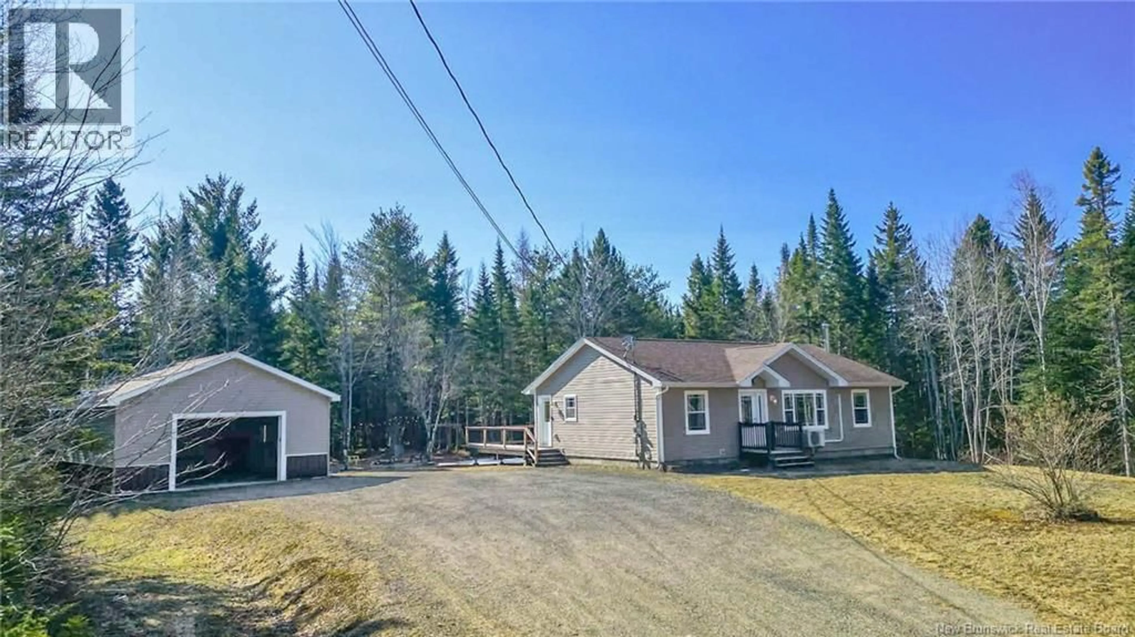 A pic from outside/outdoor area/front of a property/back of a property/a pic from drone, street for 51 DUGAN ROAD, Rusagonis New Brunswick E3B7Y5