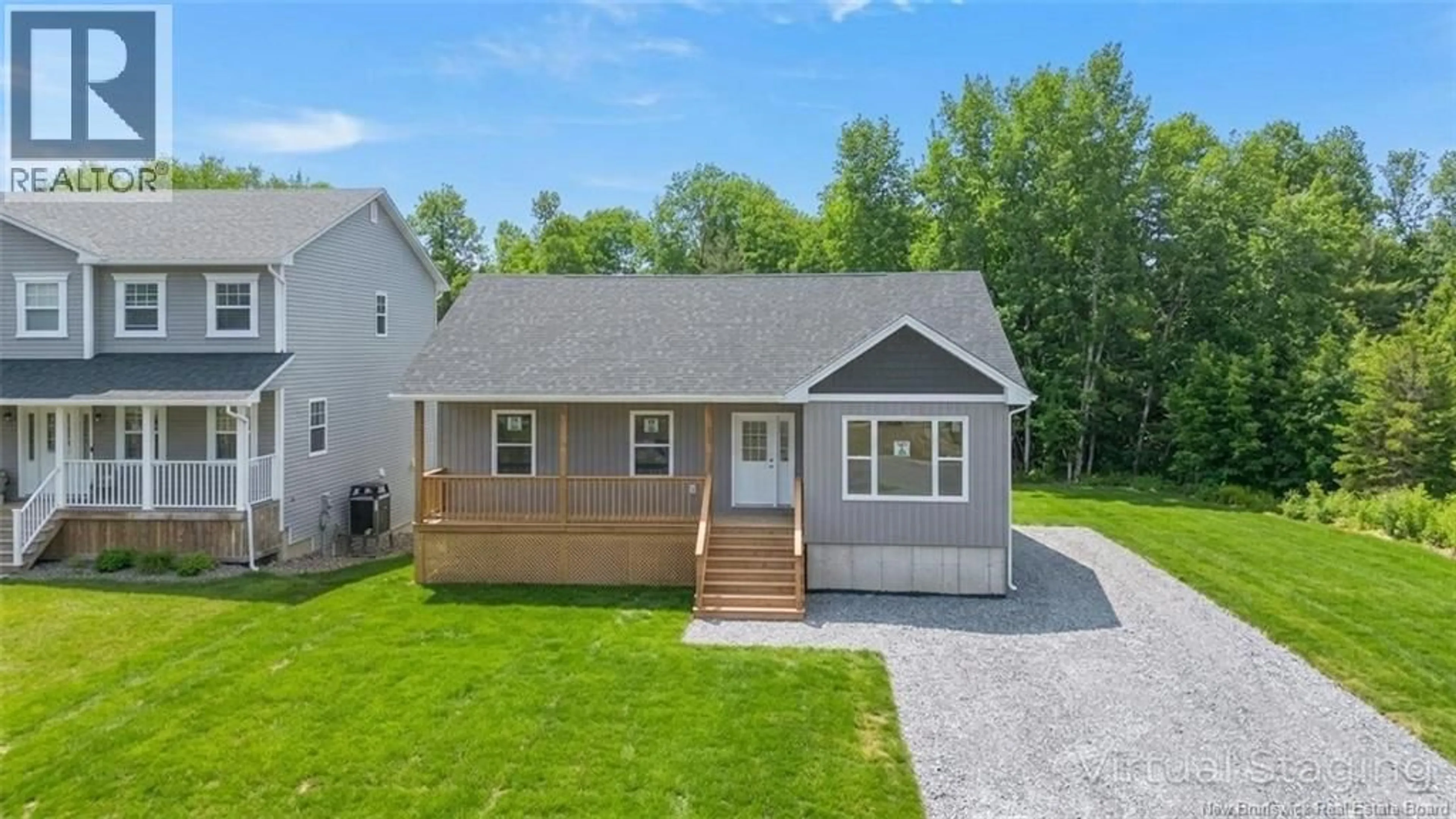 Home with vinyl exterior material, street for 59 MALIBU STREET, Marysville New Brunswick E3A5P9