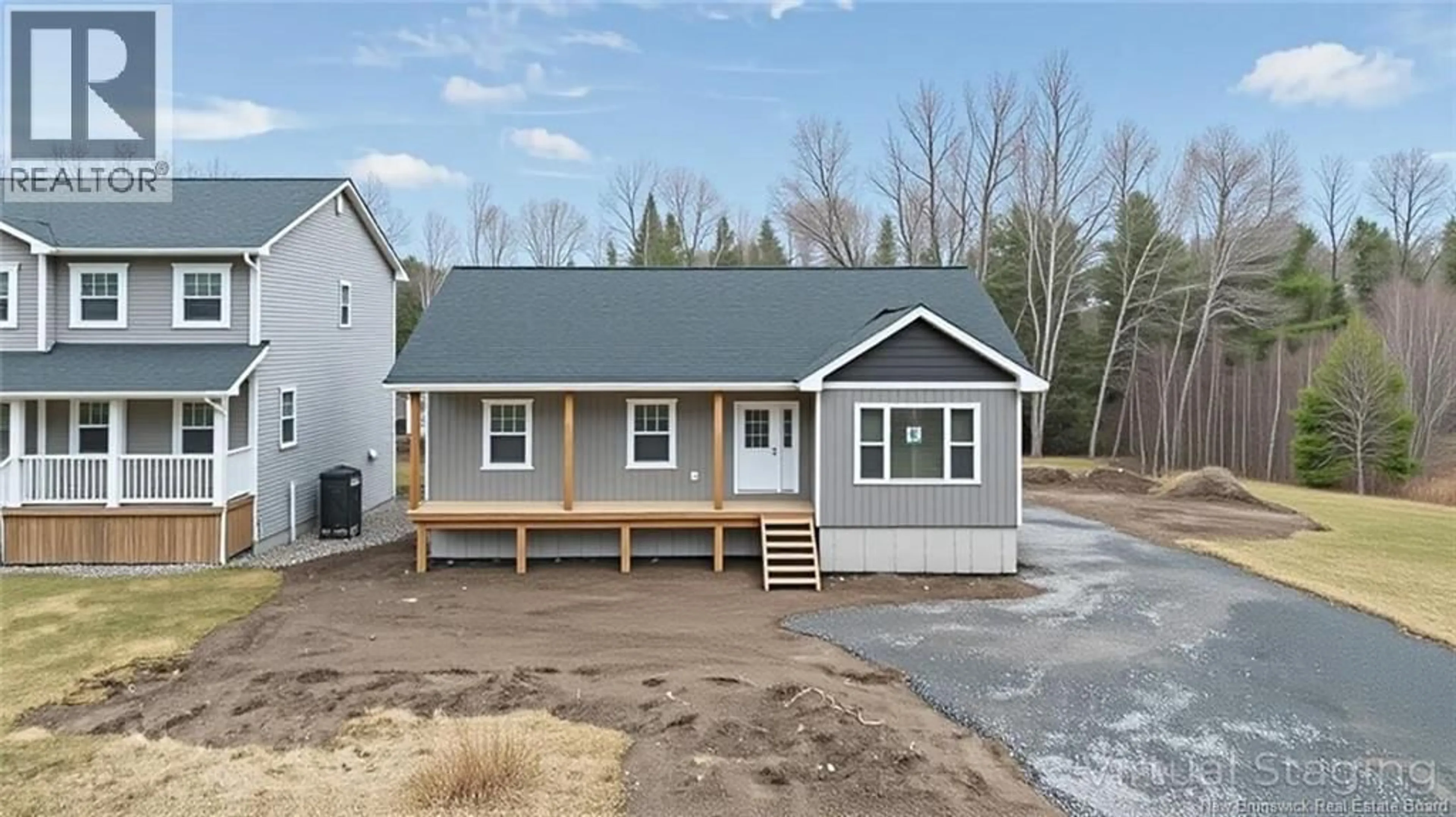 Home with vinyl exterior material, street for 59 MALIBU STREET, Marysville New Brunswick E3A5P9