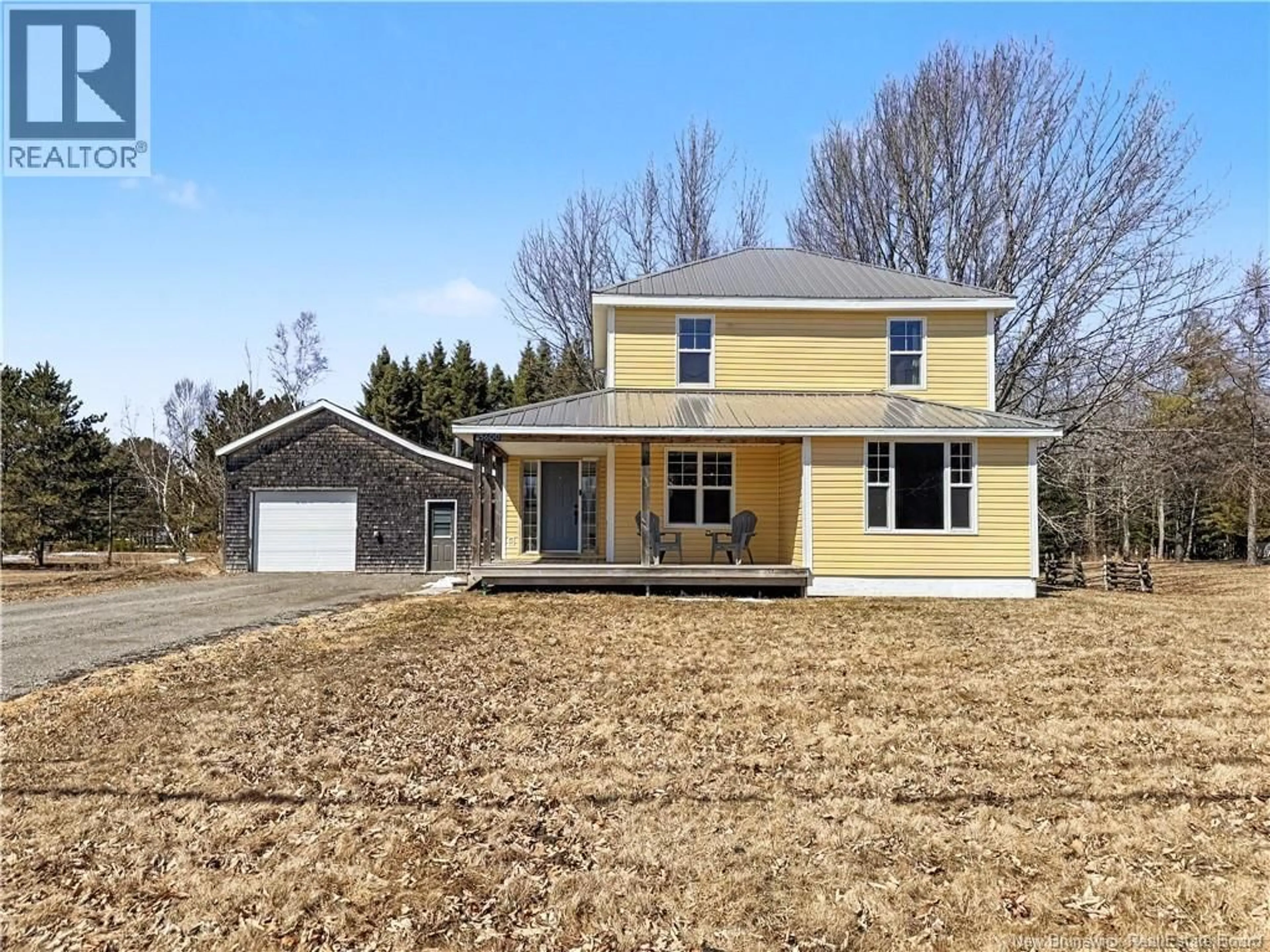 A pic from outside/outdoor area/front of a property/back of a property/a pic from drone, street for 5600 DES ERABLES, Rogersville New Brunswick E4Y1K7