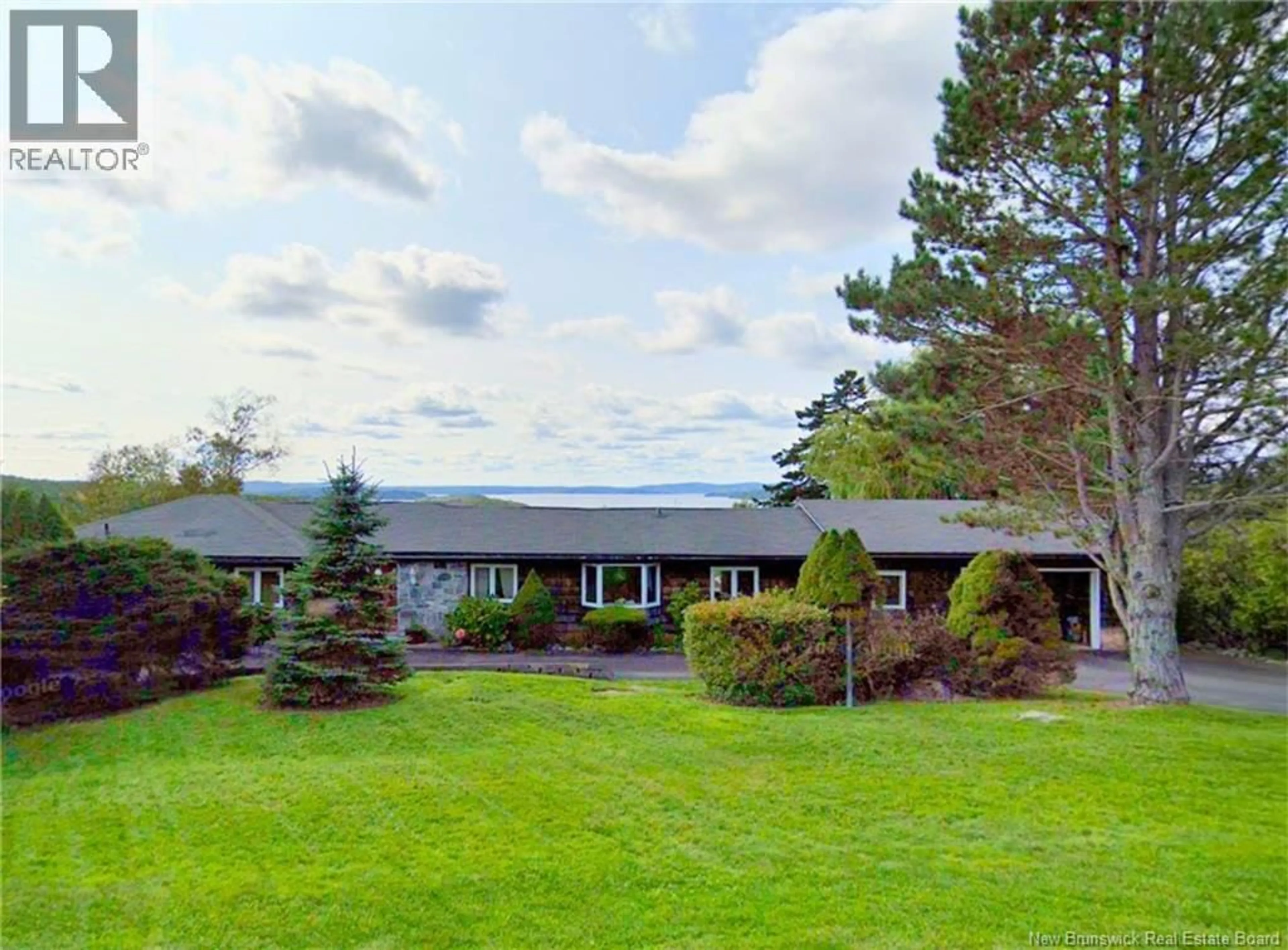 A pic from outside/outdoor area/front of a property/back of a property/a pic from drone, mountain view for 80 WESTMOUNT DRIVE, Saint John New Brunswick E2K5G2