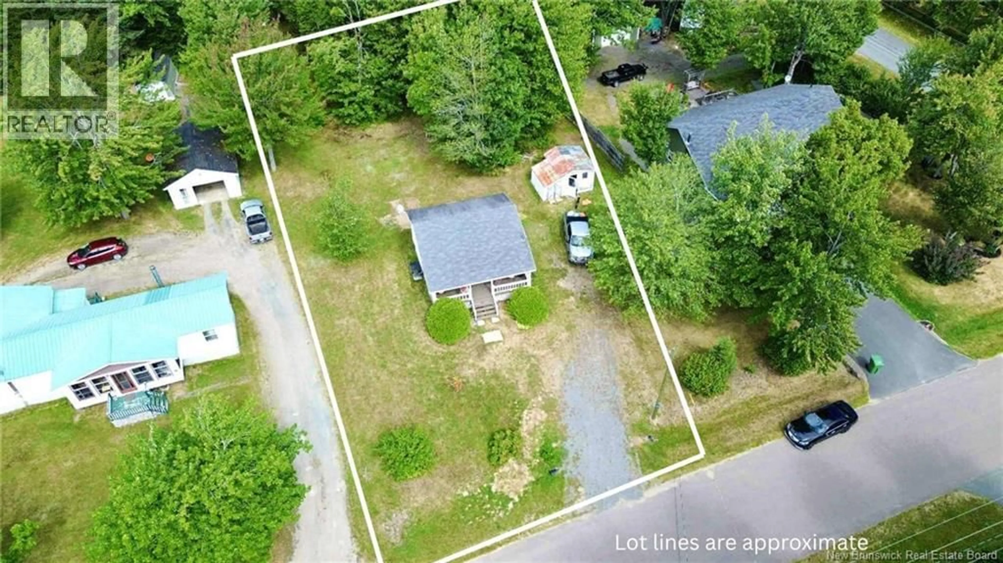 A pic from outside/outdoor area/front of a property/back of a property/a pic from drone, street for 109 MOISE, Rogersville New Brunswick E4Y1T7