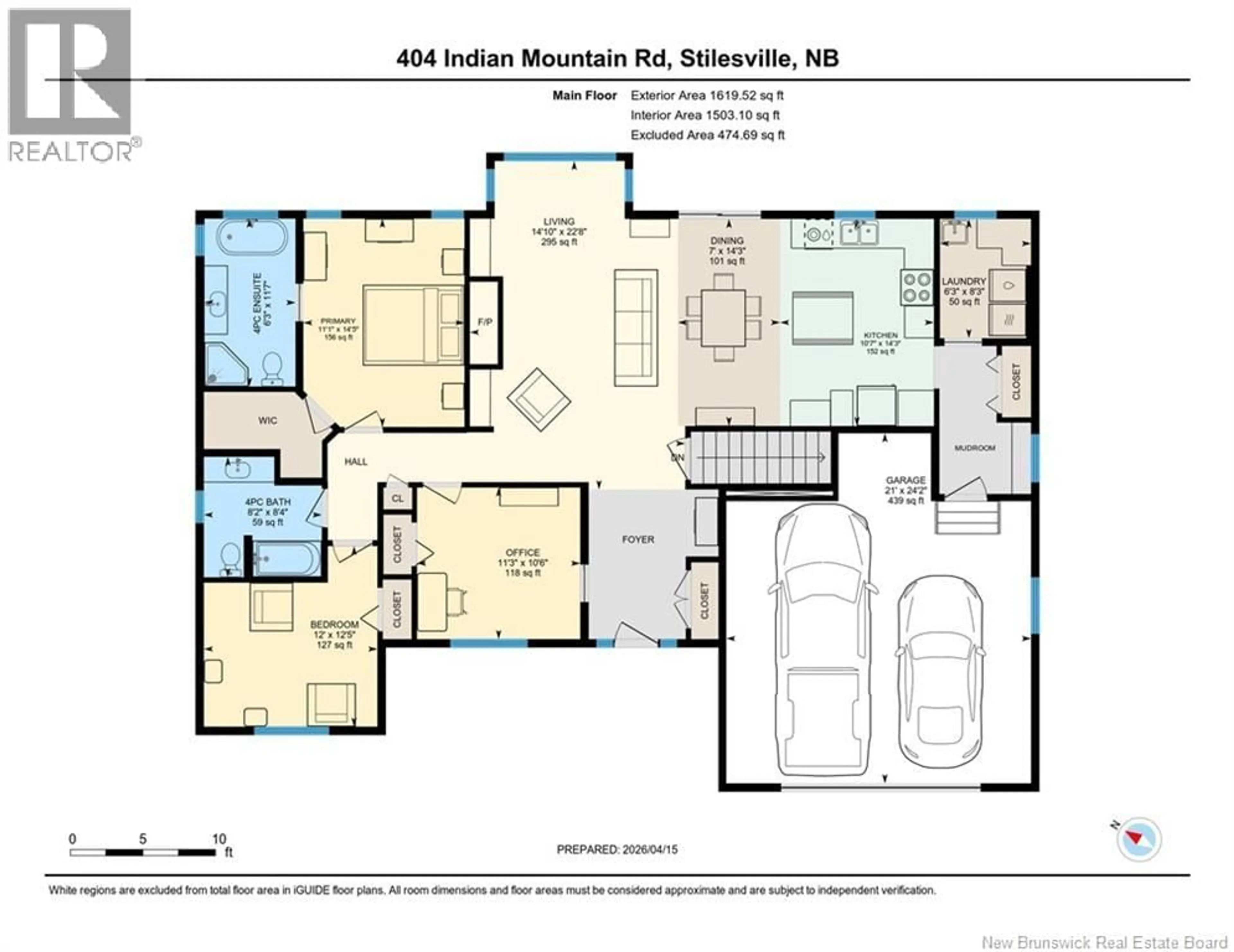 Floor plan for 404 INDIAN MOUNTAIN ROAD, Stilesville New Brunswick E1G3S4